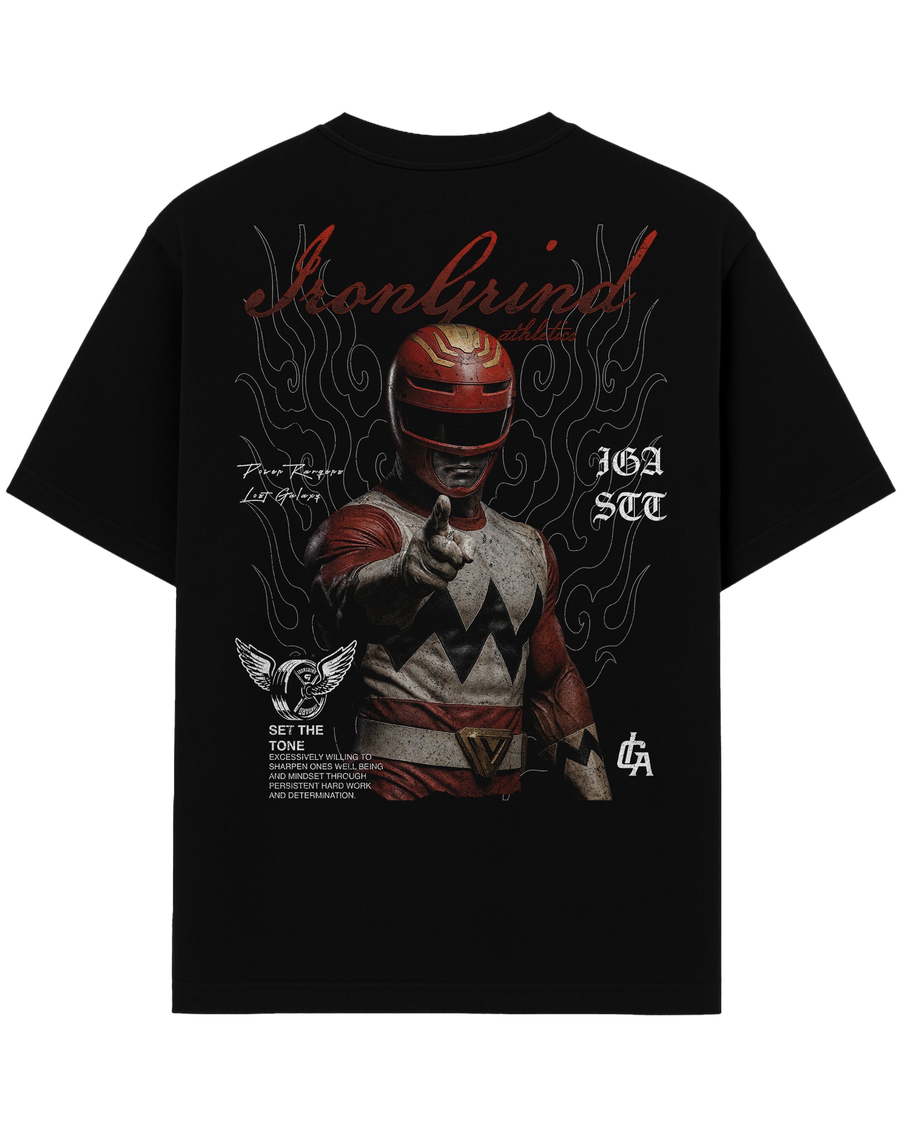 [Limited Edition] 'Pwr Rangers: Lost Galaxy Red Ranger' Heavyweight T-Shirt