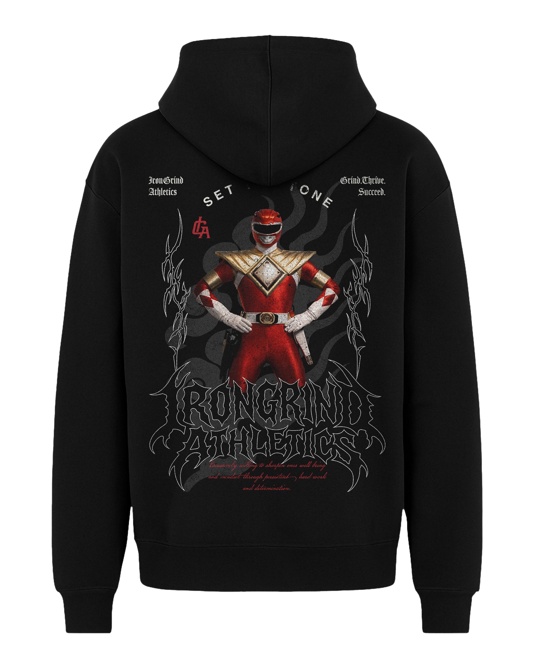 [Limited Edition] 'Pwr Rangers: Mighty Morphin Red Ranger' Box Hoodie