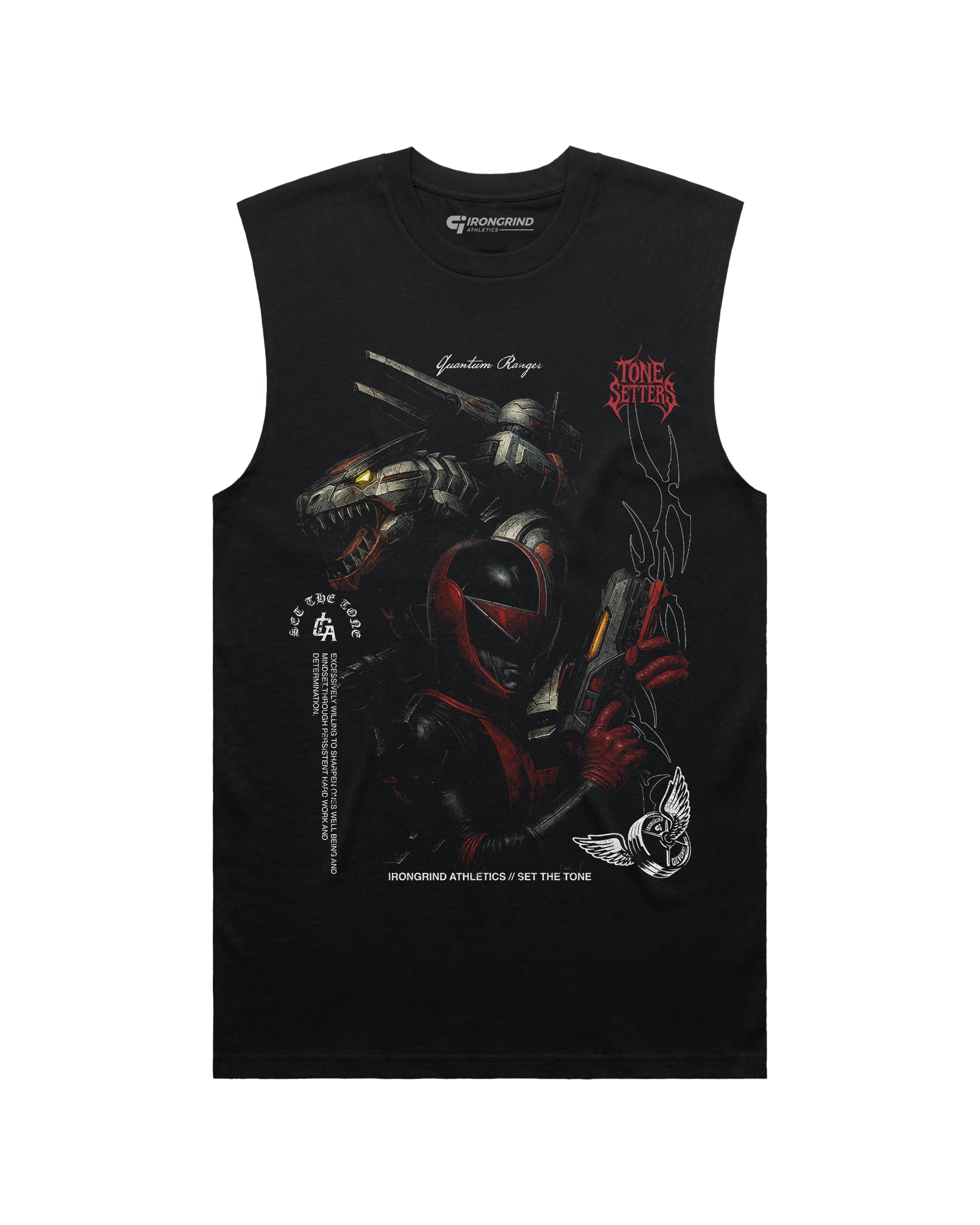 [Limited Edition] 'Pwr Rangers: Time Force Quantum Ranger' Classic Tank