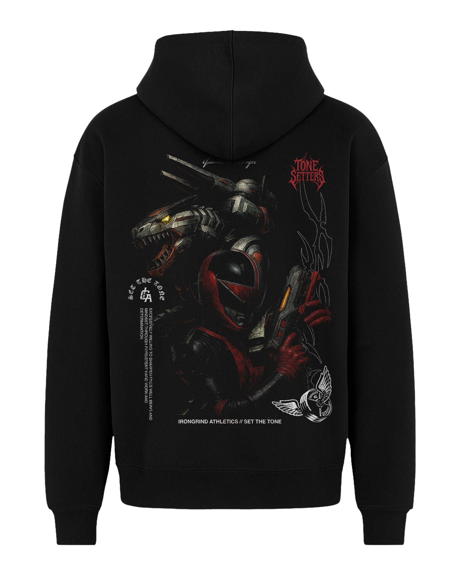 [Limited Edition] 'Pwr Rangers: Time Force Quantum Ranger' Box Hoodie