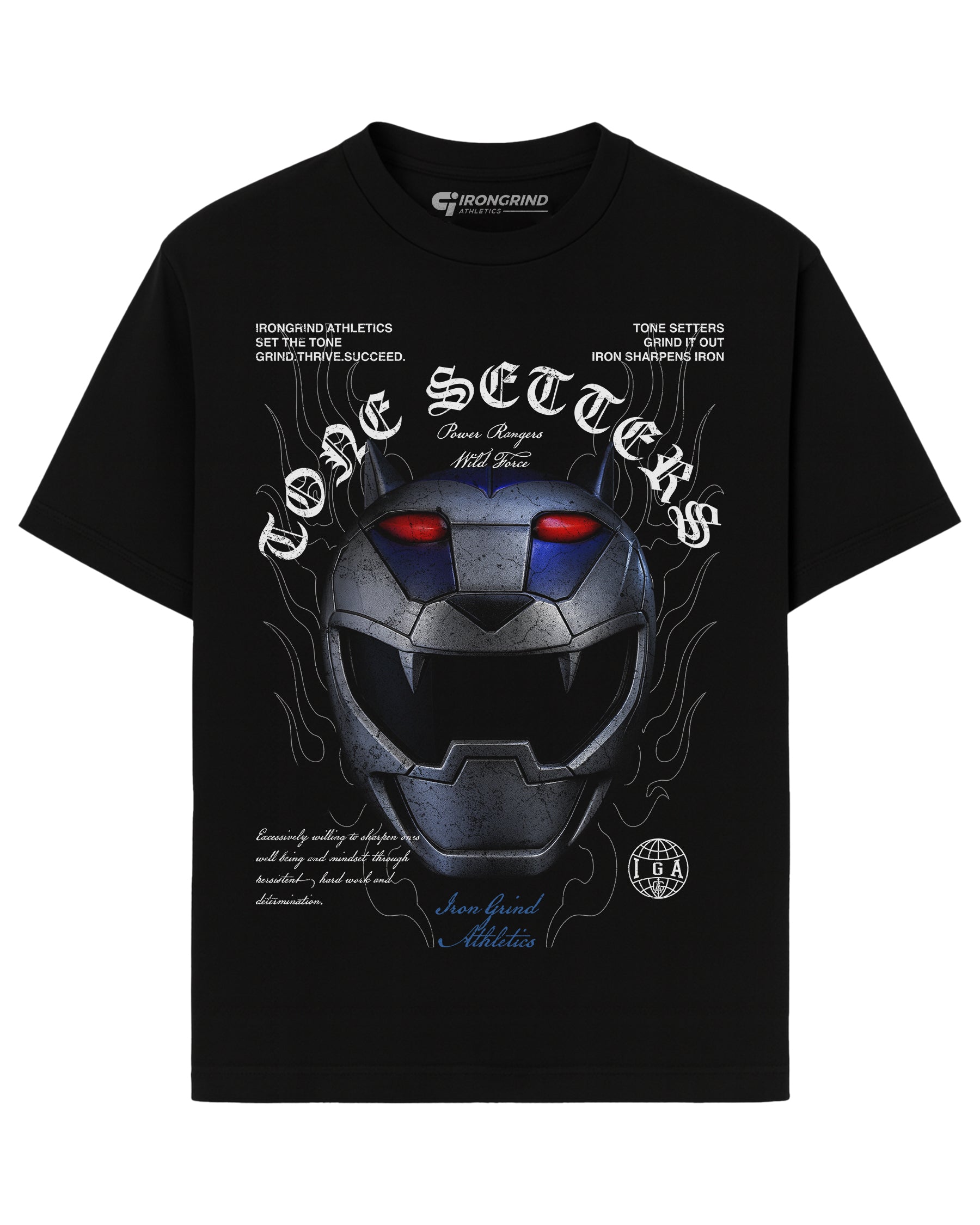 [Limited Edition] 'Pwr Rangers: Wild Force Lunar Wolf' Heavyweight T-Shirt