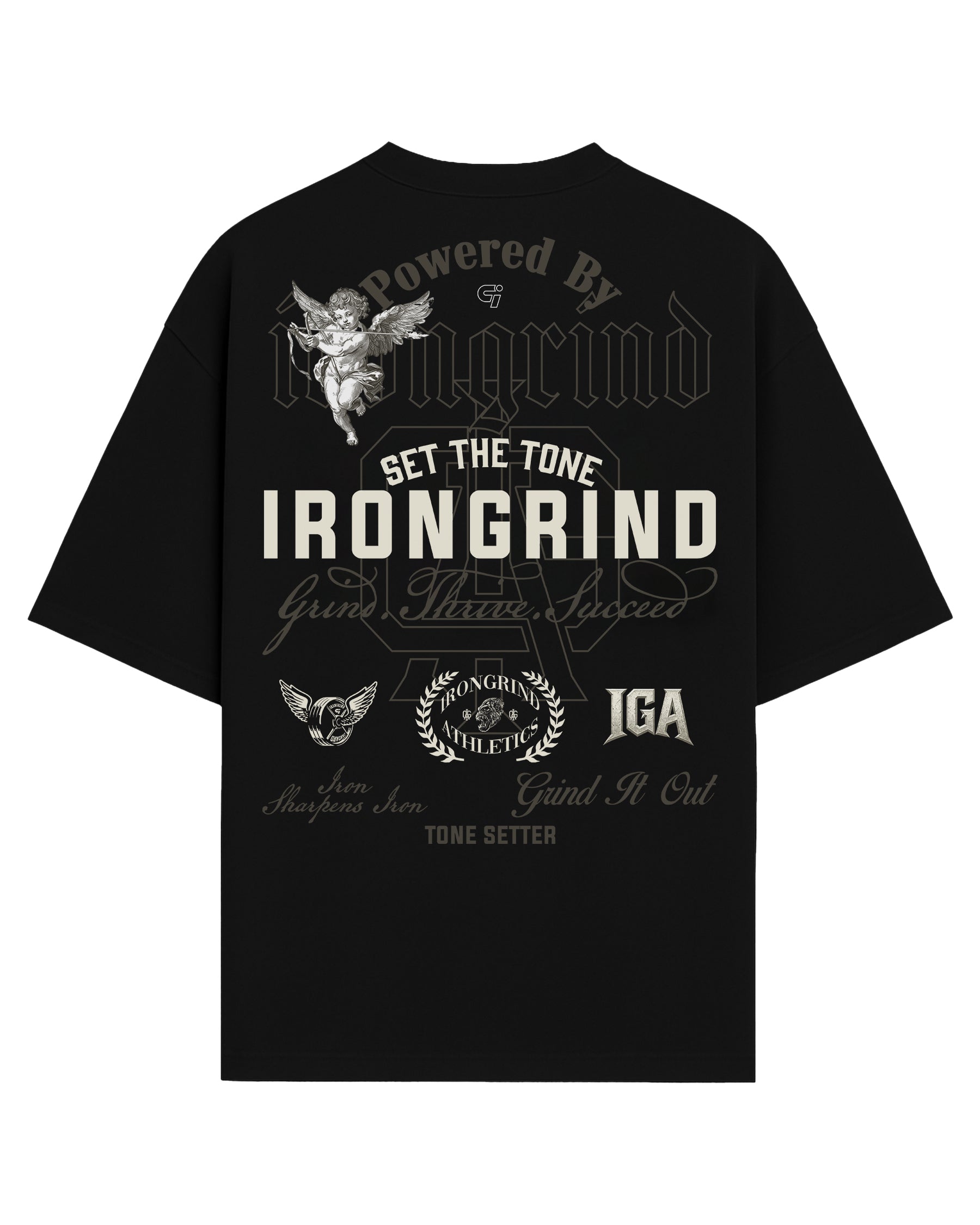 'Powered By IGA' Box T-Shirt
