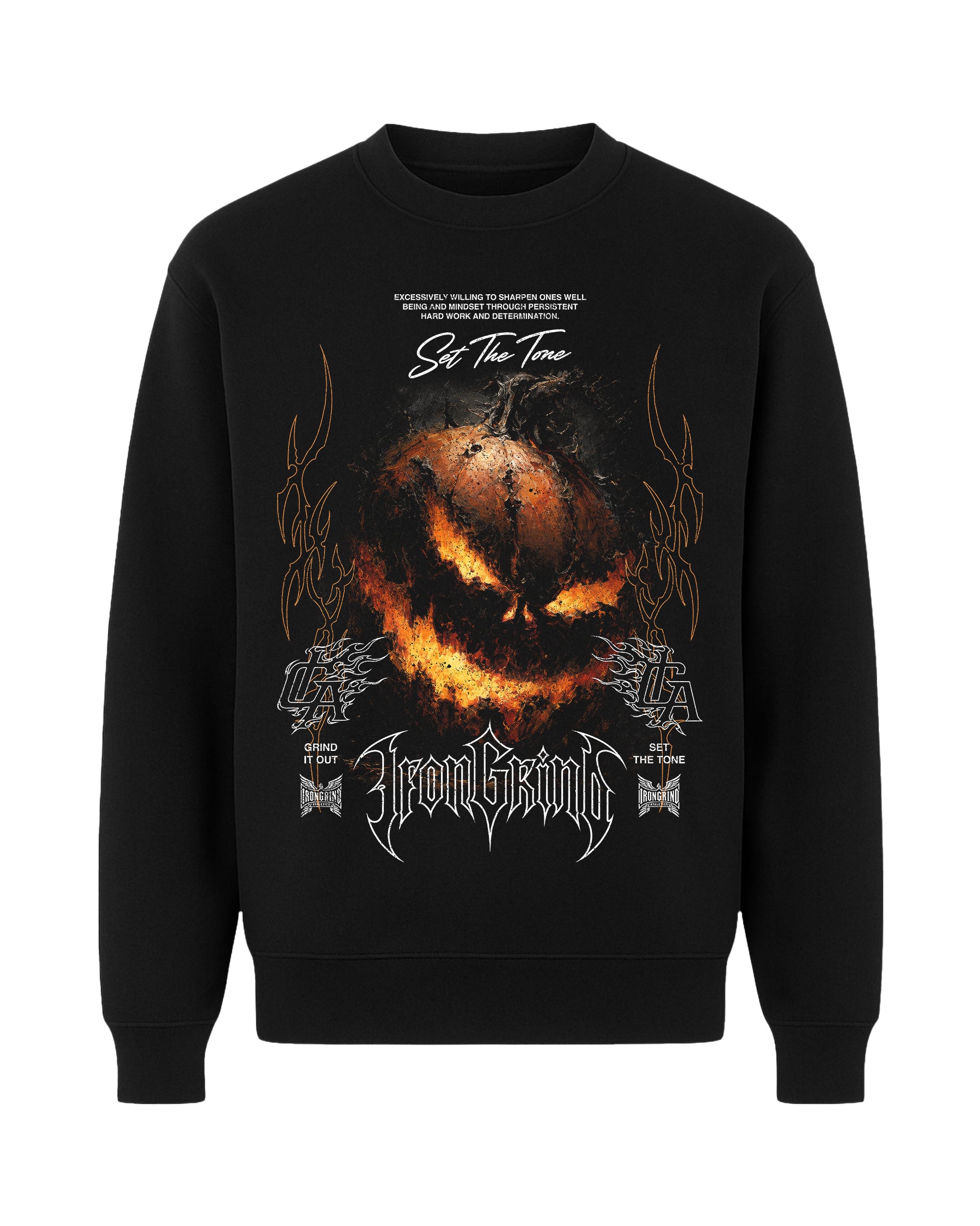 [Limited Edition] 'Halloween: Pumpkin' Premium Crew Neck