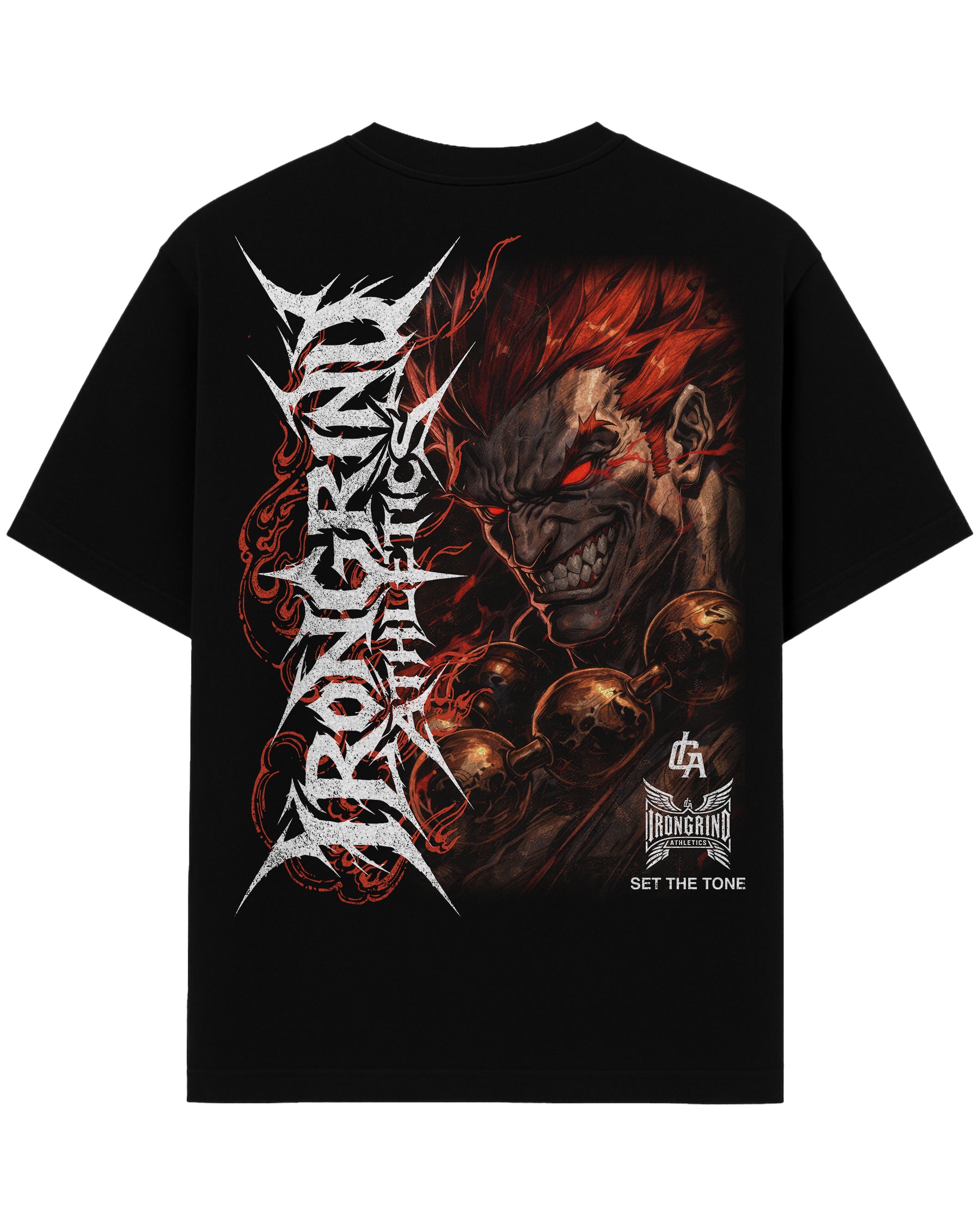[Limited Edition] 'Fighter: Raging Demon' Heavyweight T-Shirt