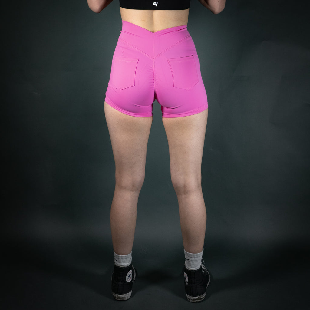Reborn V- Waist Shorts | BubbleGum