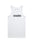 'Rose Statement' Organic Rib Singlet