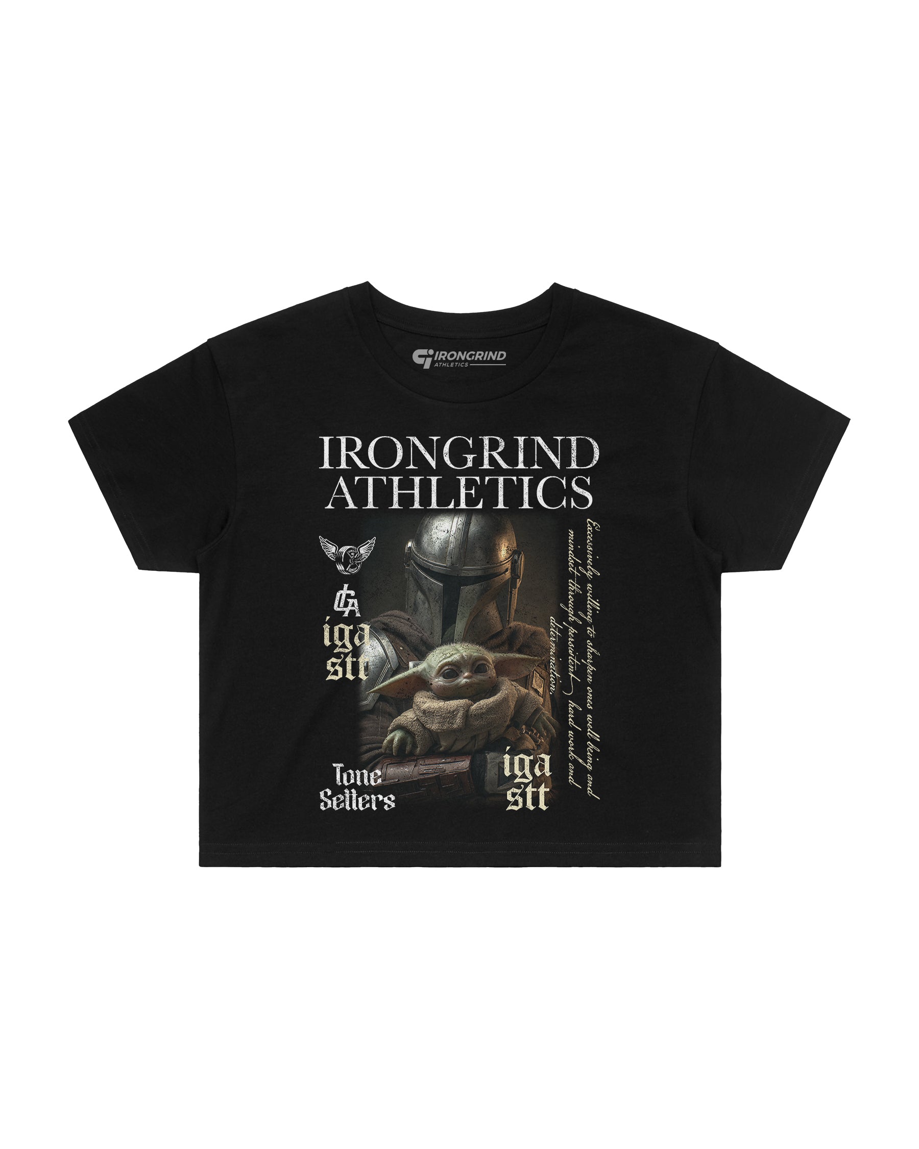 [Limited Edition] 'SW2: Mando' Wo's Crop Top