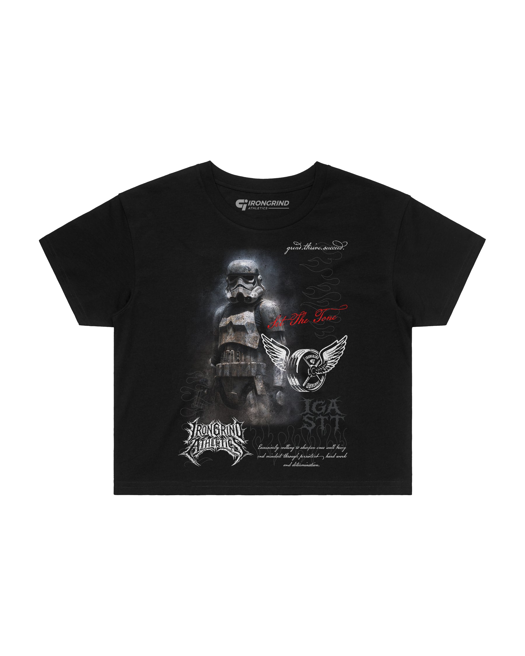 [Limited Edition] 'SW2: Stormtrooper' Wo's Crop Top