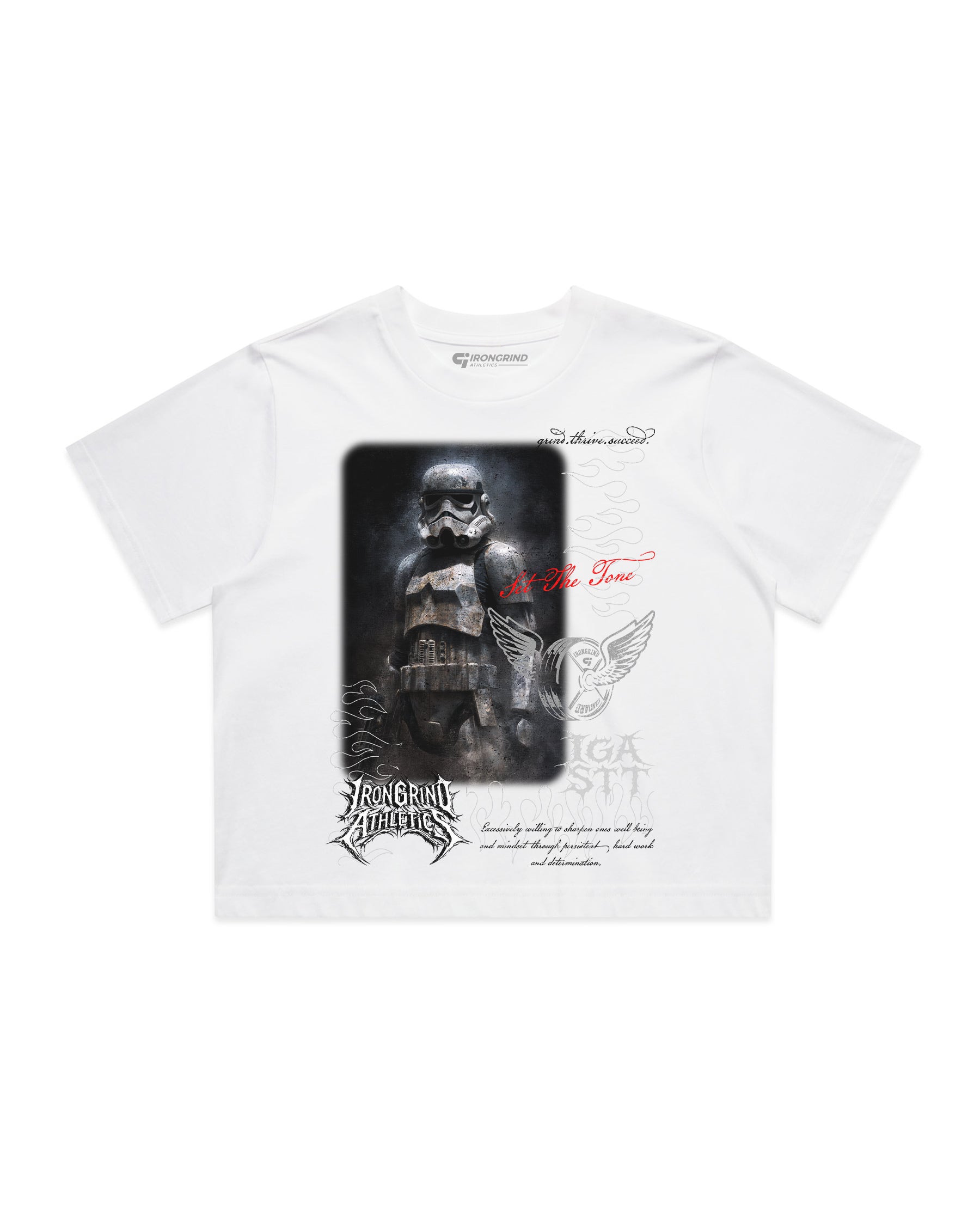 [Limited Edition] 'SW2: Stormtrooper' Wo's Crop Top