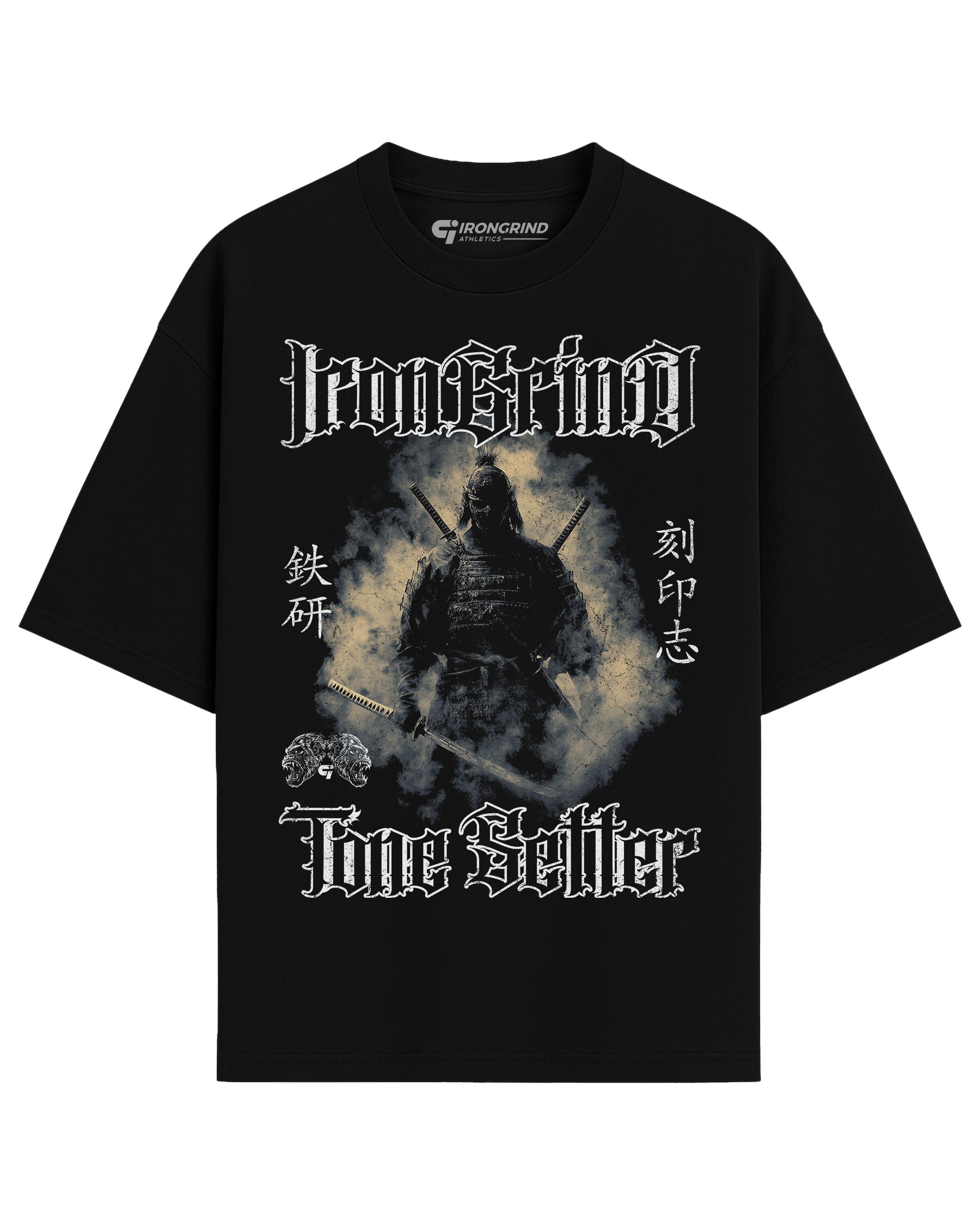'Samurai Metal' Box T-Shirt