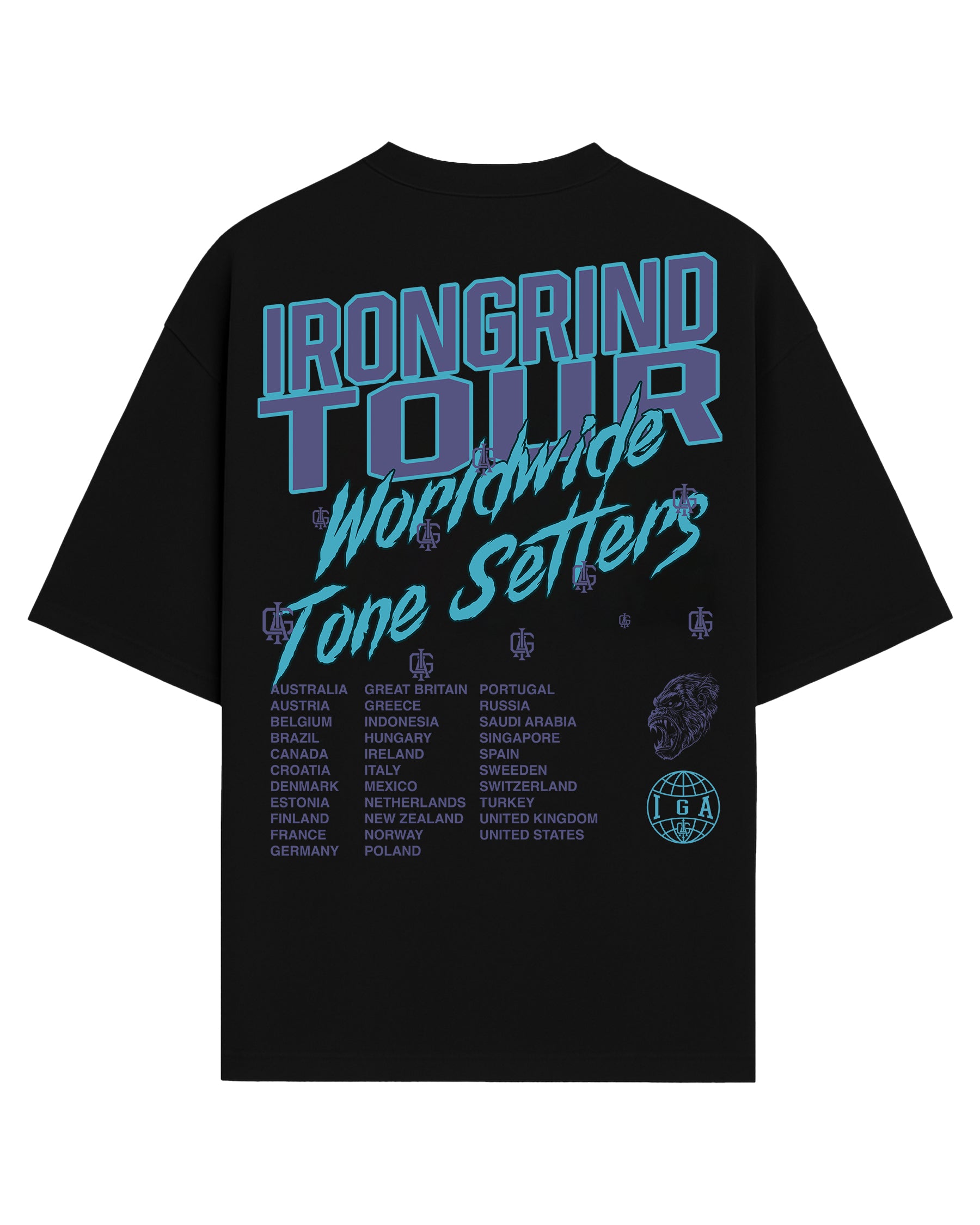 'Savage IGA Tour' Box T-Shirt