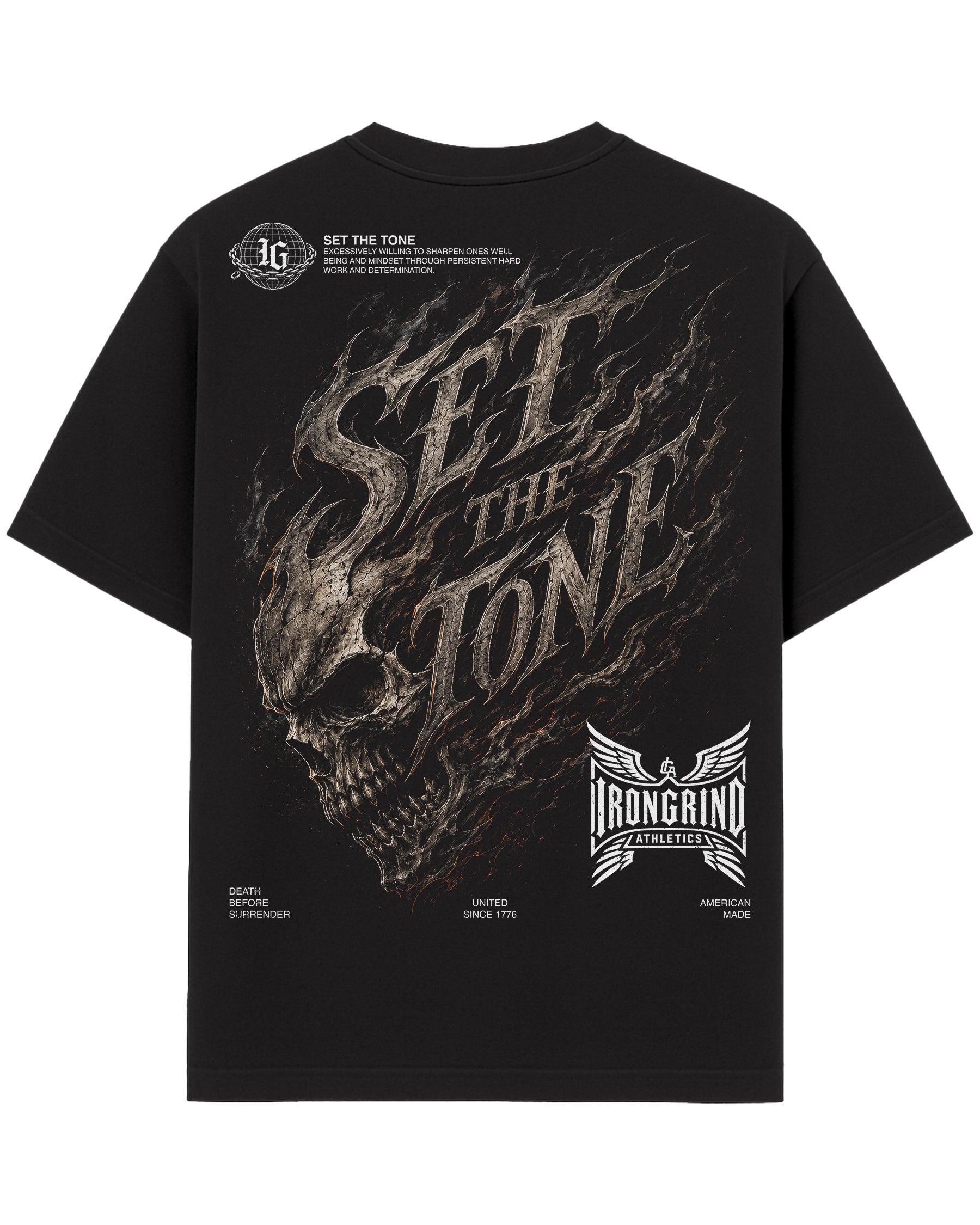 'American Made: Set The Tone 1776' Heavyweight T-Shirt