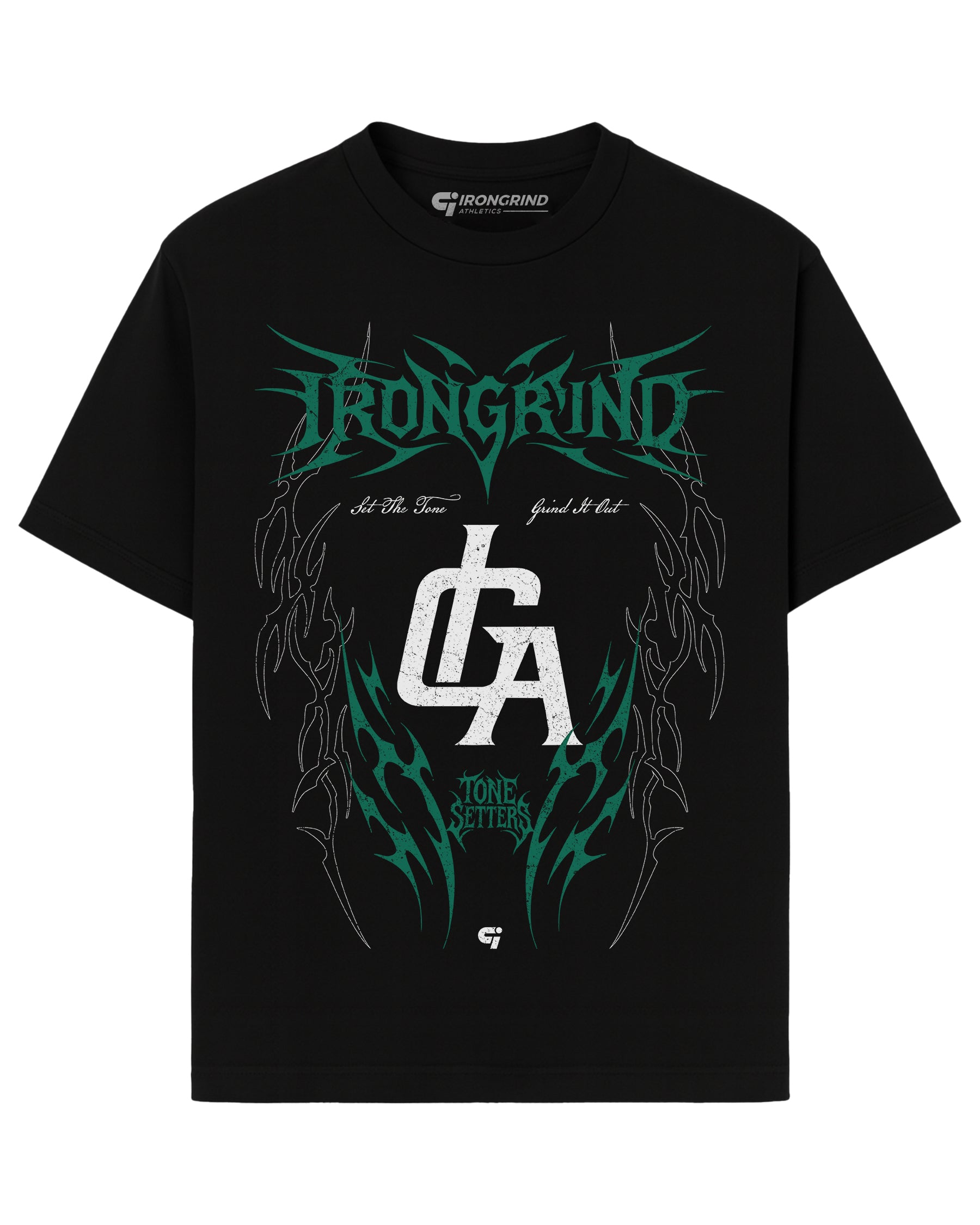 'Set In Flame' Heavyweight T-Shirt