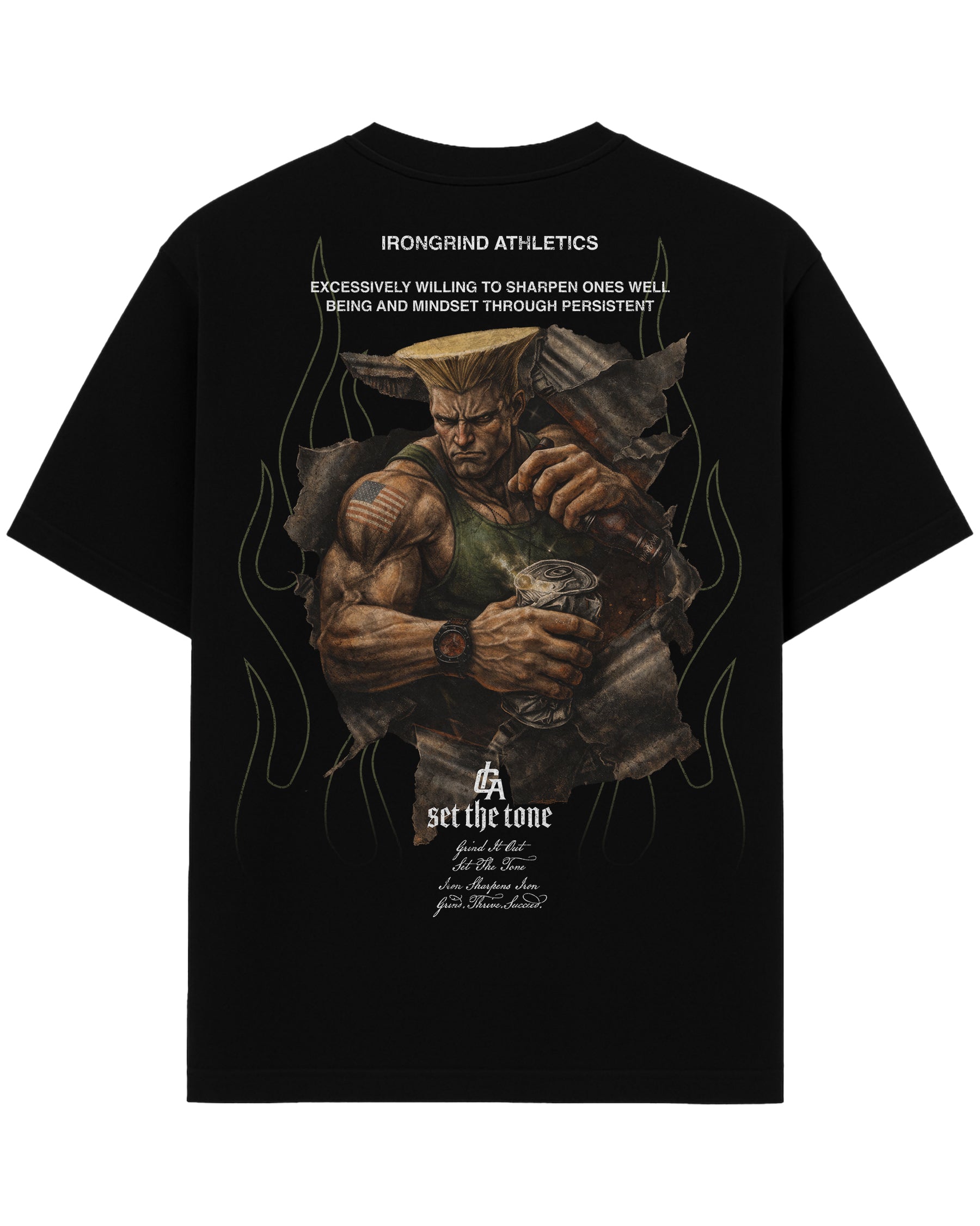 [Limited Edition] 'Fighter: Sonic Boom Soldier' Heavyweight T-Shirt