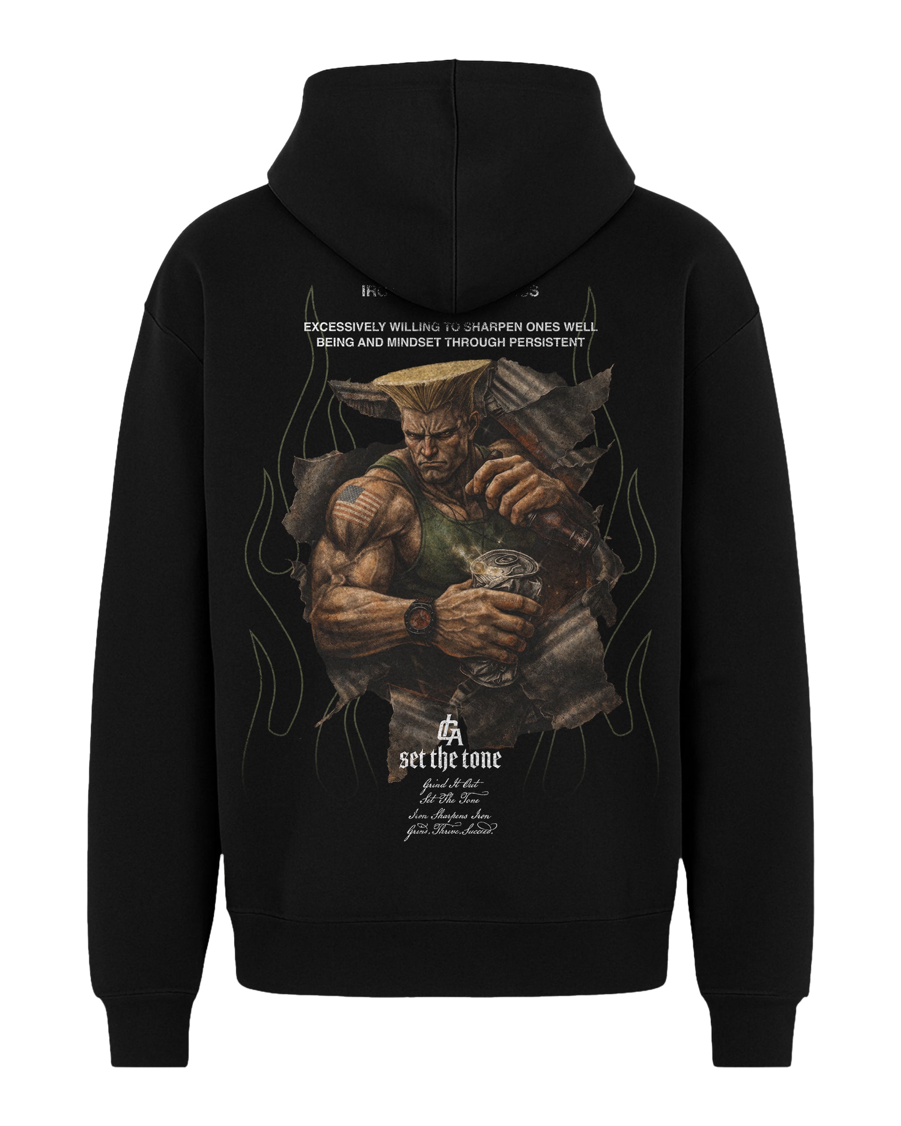 [Limited Edition] 'Fighter: Sonic Boom Soldier' Box Hoodie