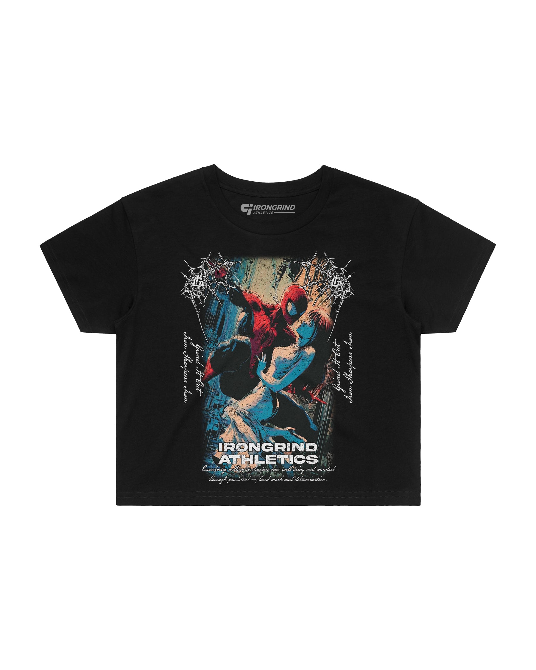 [Limited Edition] 'Mrvl: Spiderman & Mary Jane' Wo's Crop Top