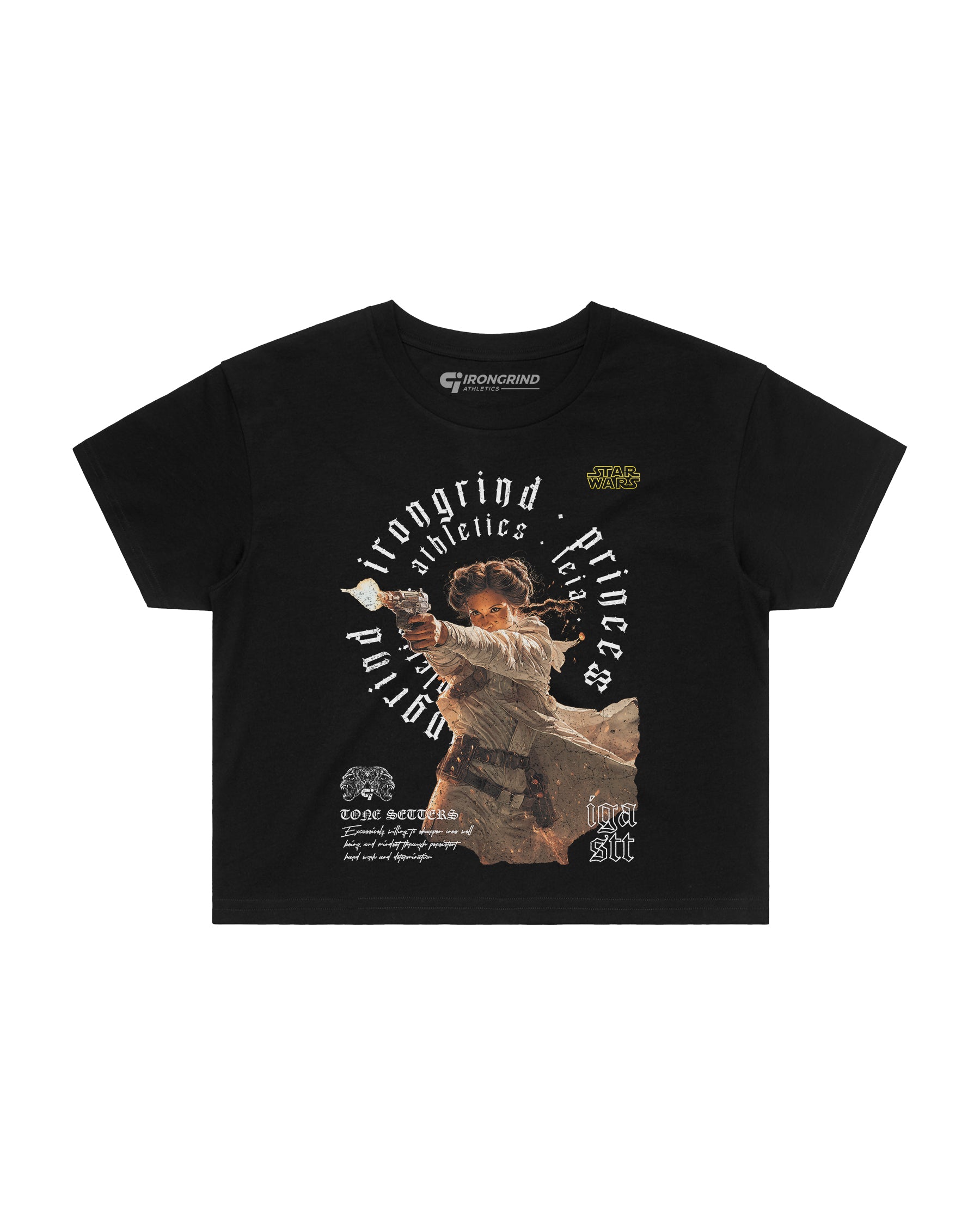 [Limited Edition] 'Star Wars: Princess Leia' Crop Top