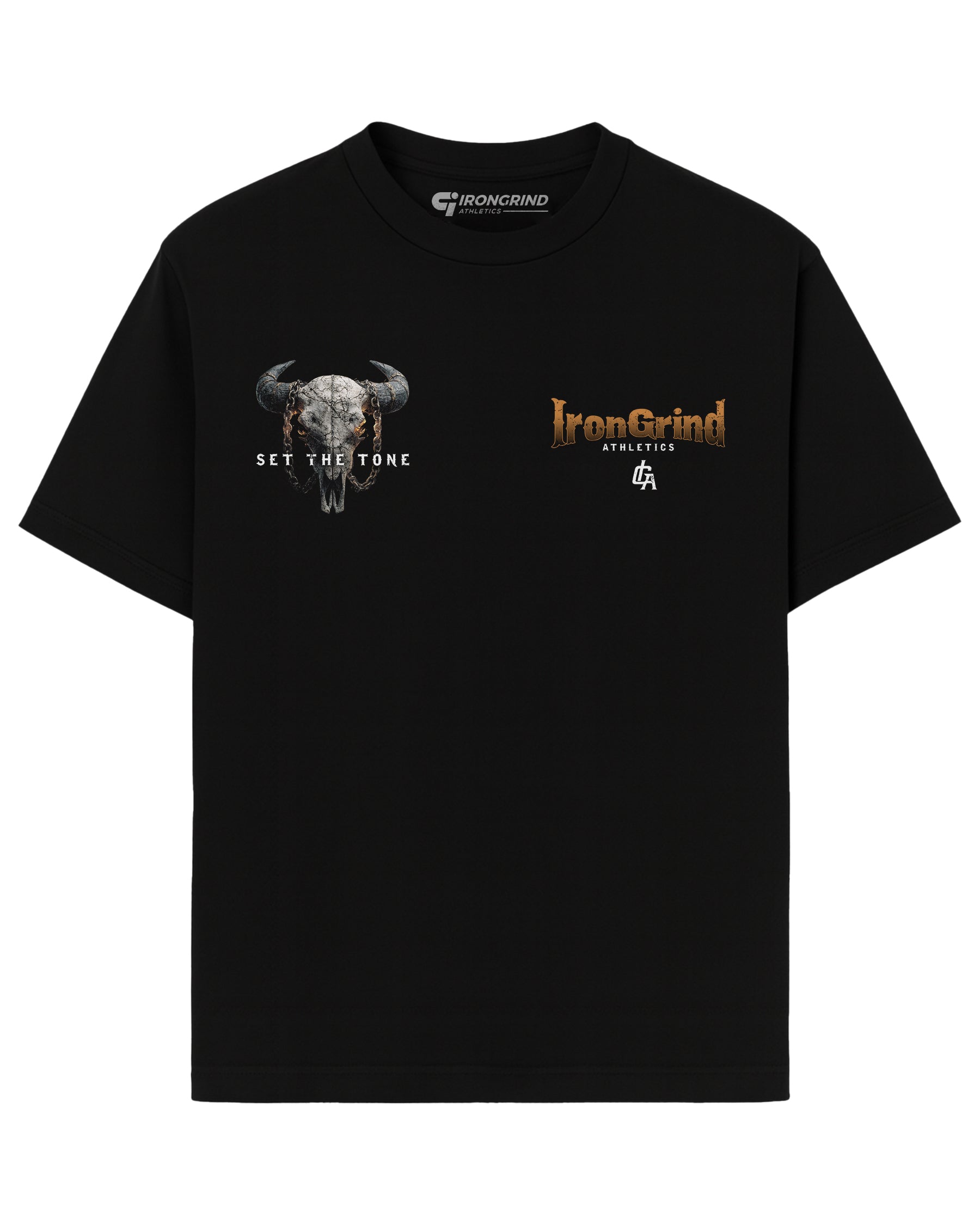 'Steel & Bone' Heavyweight T-Shirt