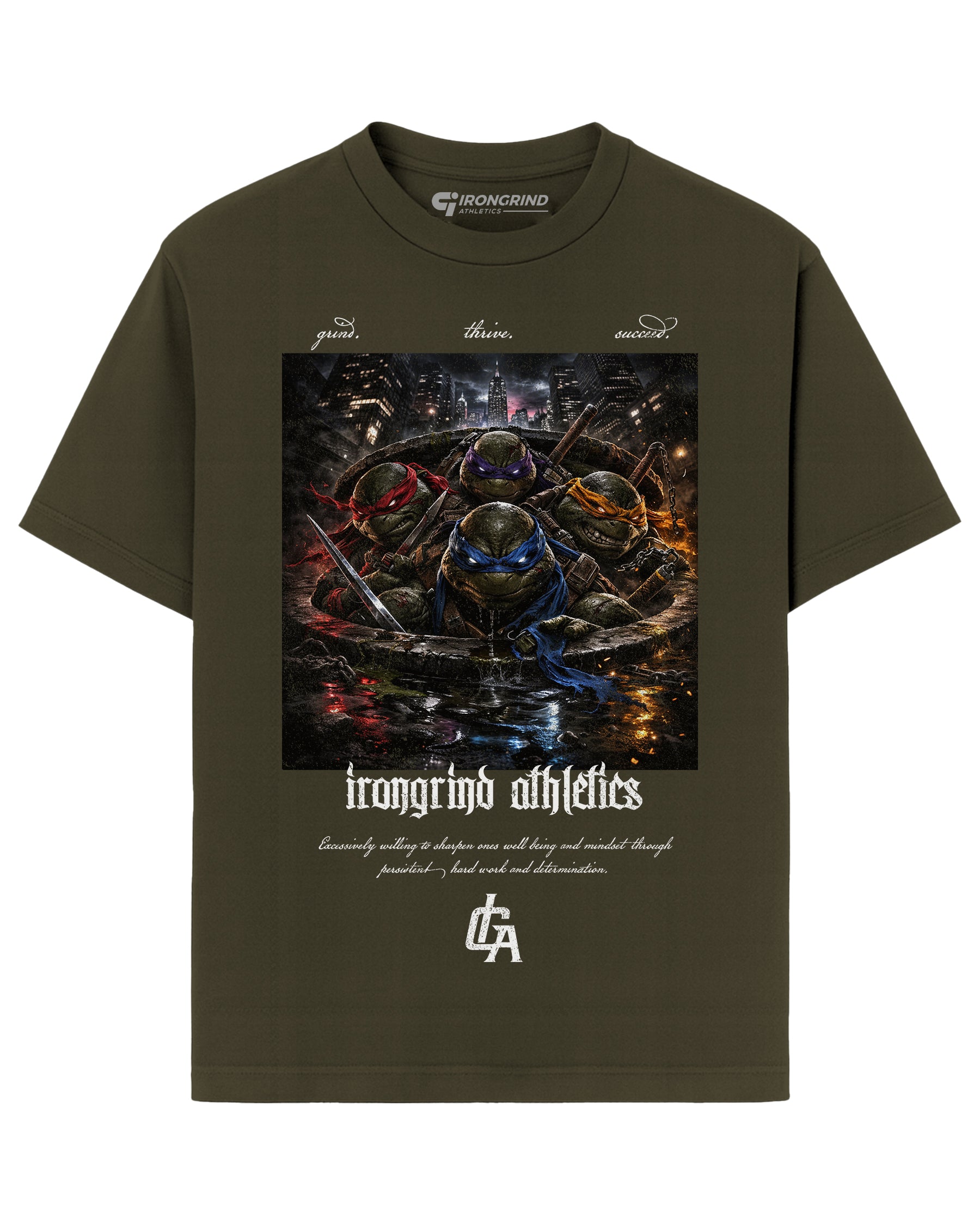 [Limited Edition] 'TMNT: Time for Battle' Heavyweight T-Shirt