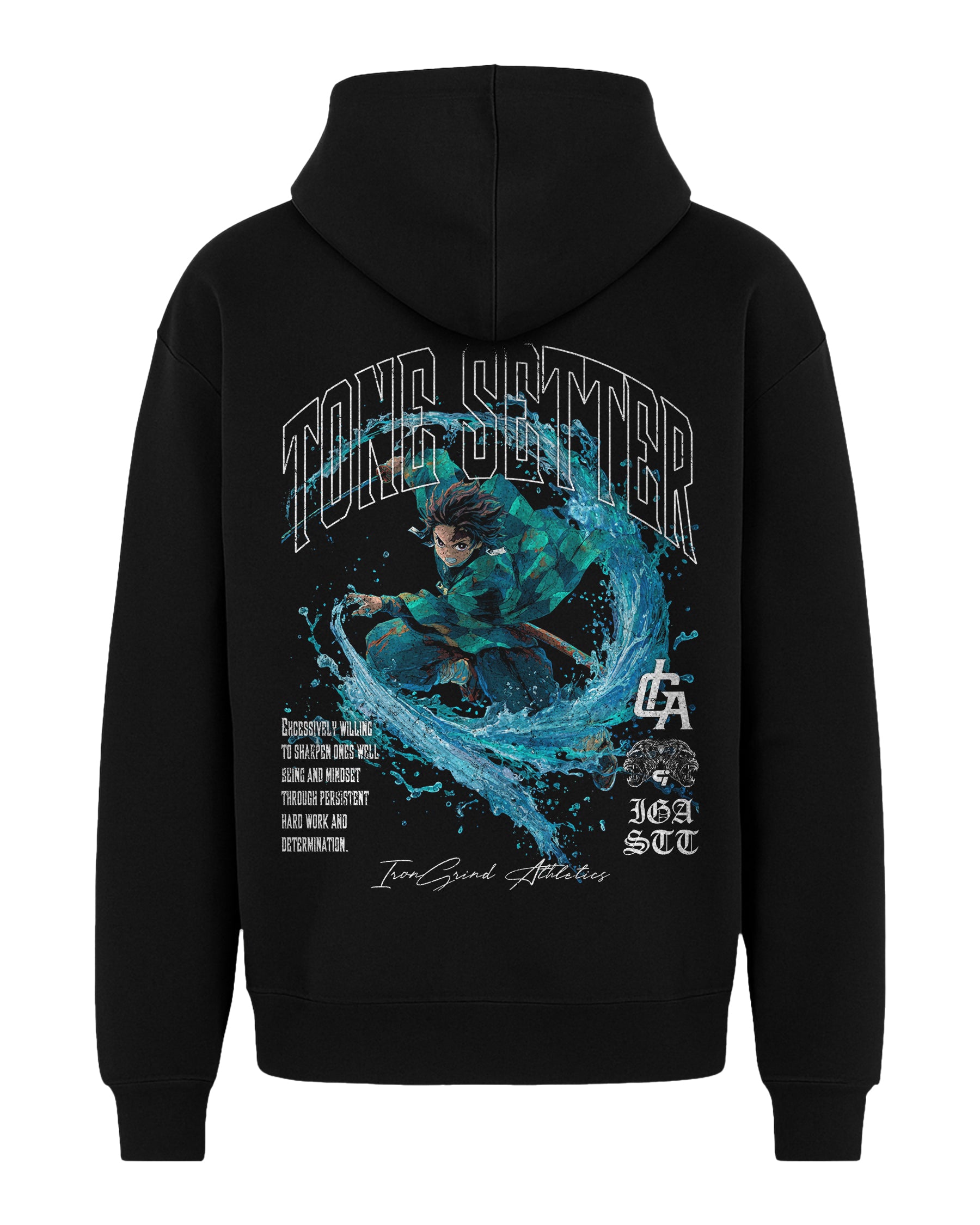 [Limited Edition] 'Demon Slayer: Tanjiro Water' Hoodie