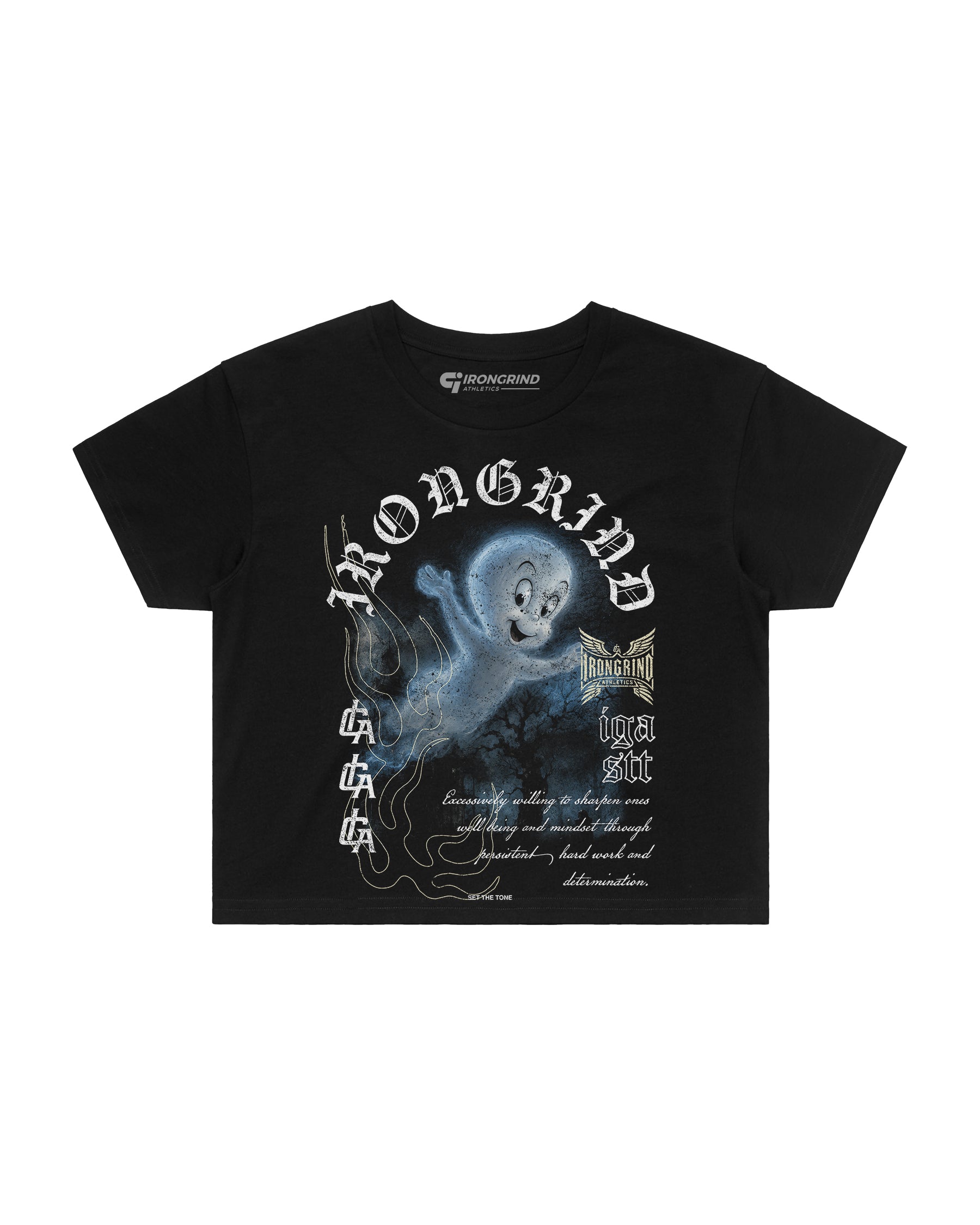 [Limited Edition] 'Halloween: The Friendly Ghost' Wo's Crop Top