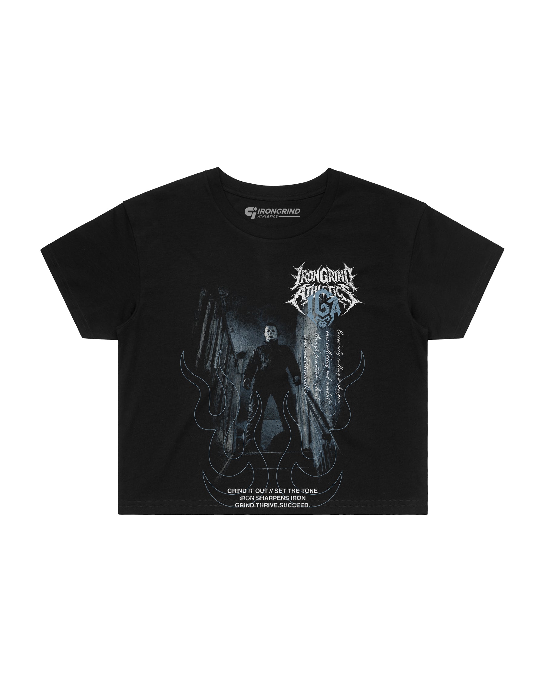 [Limited Edition] 'Halloween: The Shape 1978' Wo's Crop Top