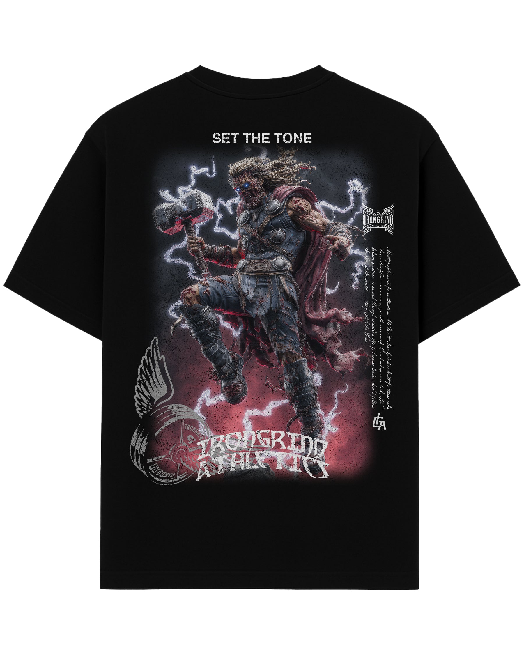 [Limited Edition] 'MRVL Zombies: Thor Zombie' Heavyweight T-Shirt