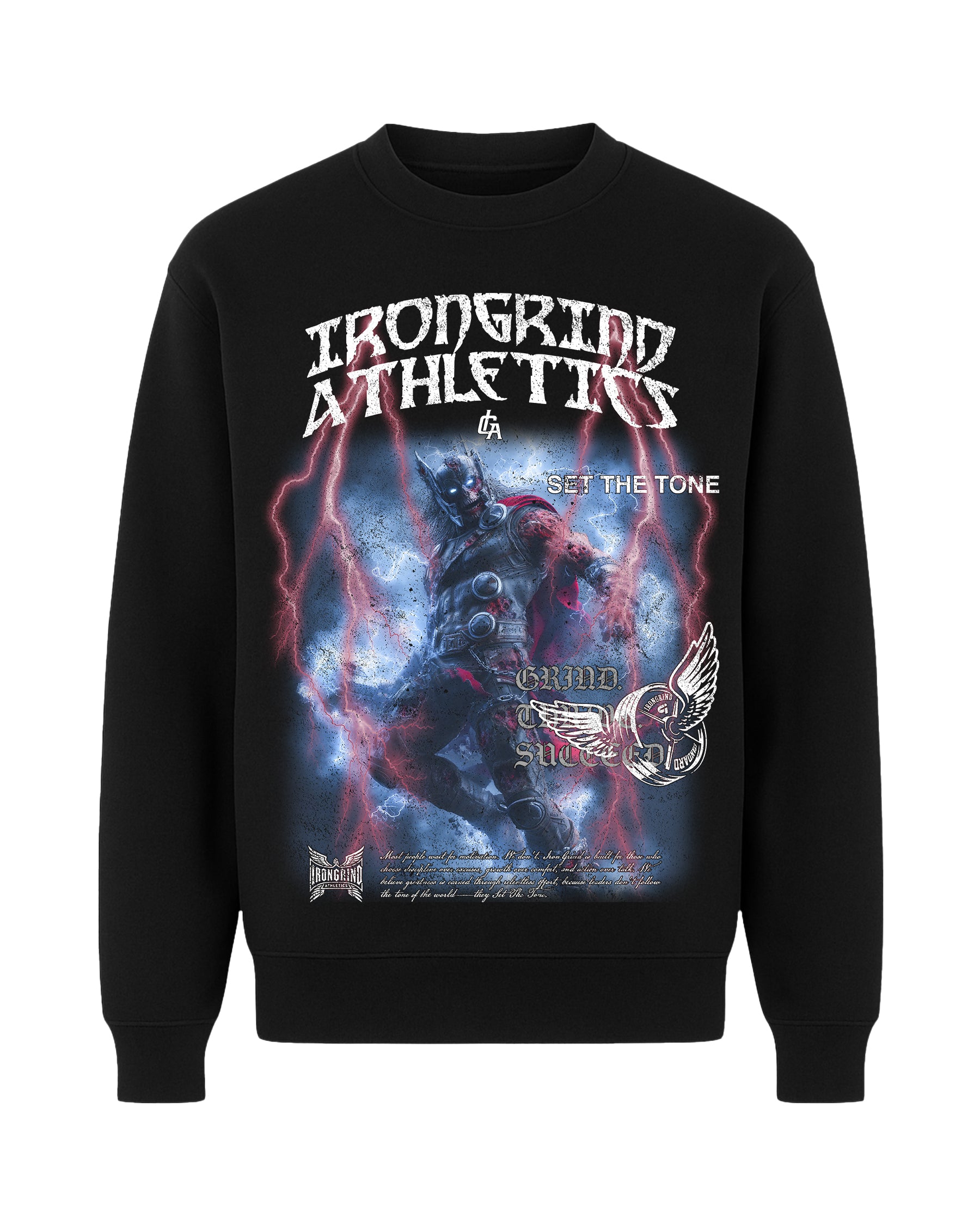 [Limited Edition] 'MRVL Zombies: Thor Zombie' Premium Crew Neck
