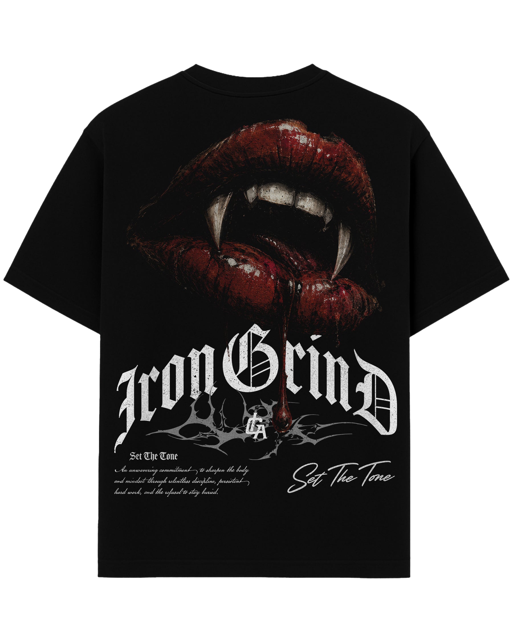 [Limited Edition] 'Halloween: Vampire Fangs' Heavyweight T-Shirt