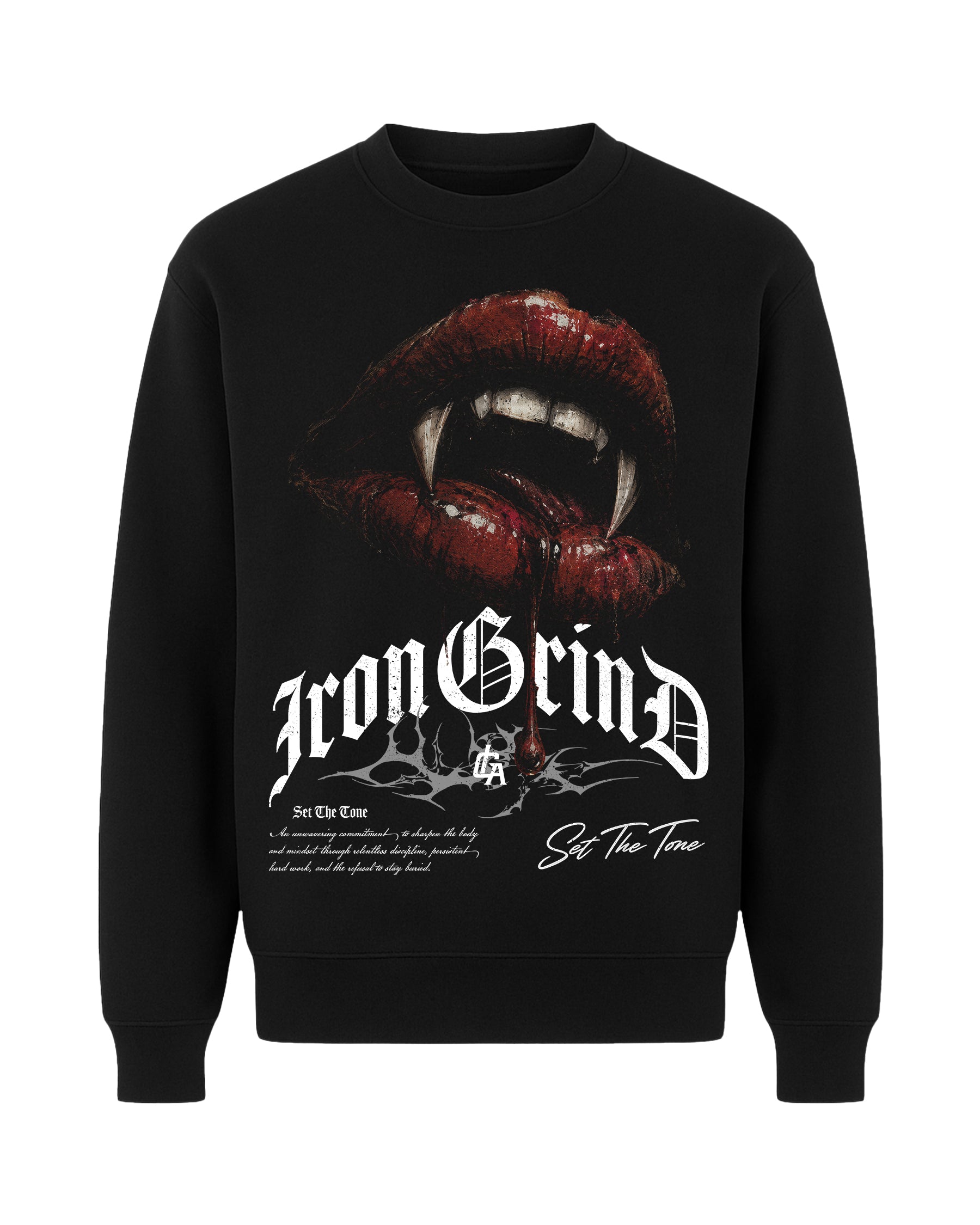 [Limited Edition] 'Halloween: Vampire Fangs' Premium Crew Neck
