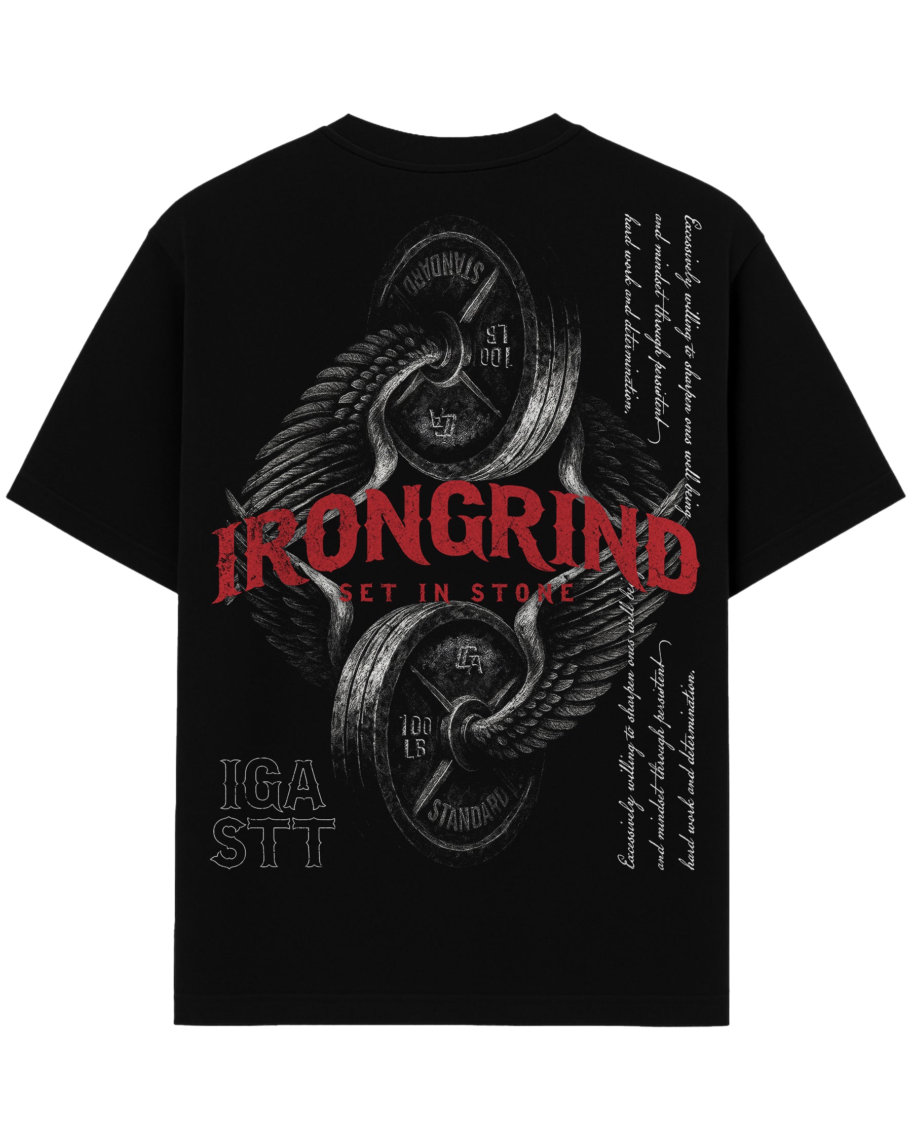 'Weight of Glory' Heavyweight T-Shirt