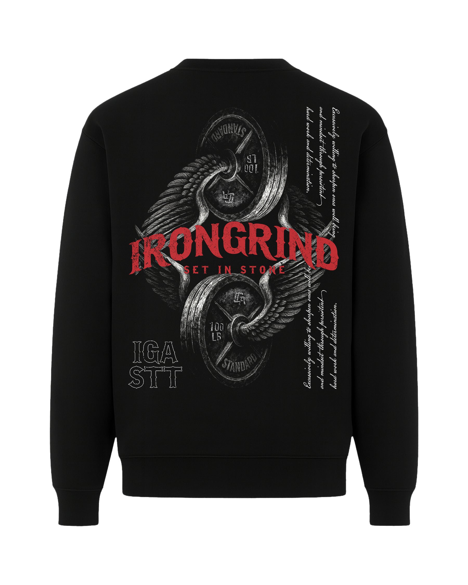 'Weight of Glory' Premium Crew Neck