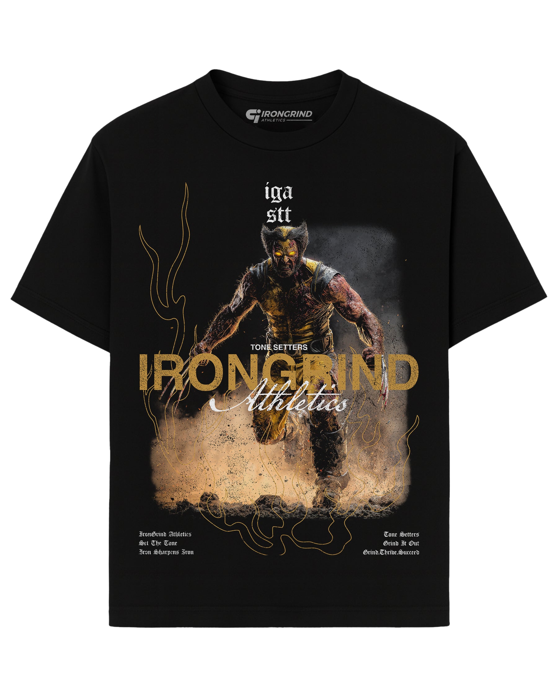 [Limited Edition] 'MRVL Zombies: Wolverine Zombie' Heavyweight T-Shirt