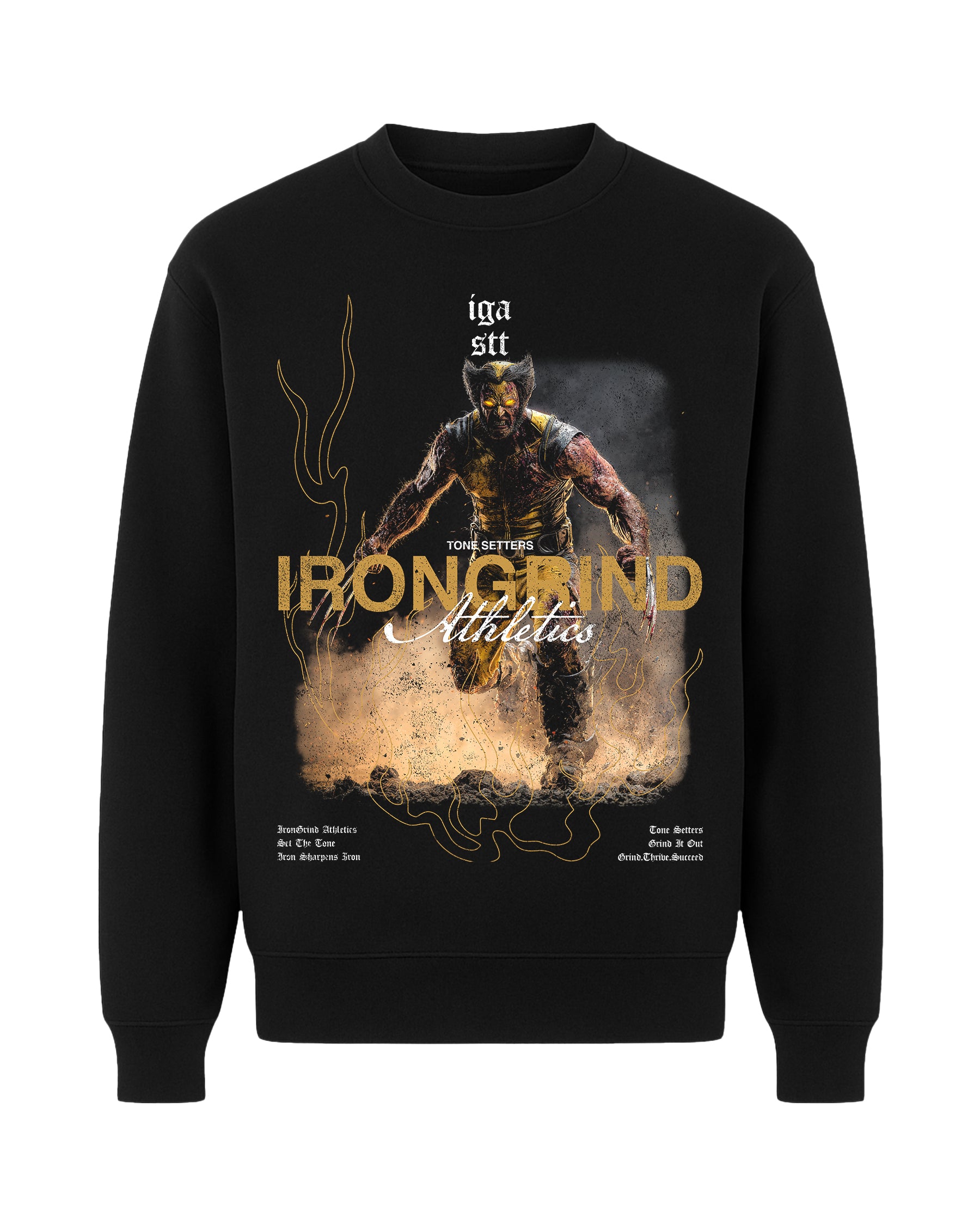 [Limited Edition] 'MRVL Zombies: Wolverine Zombie' Premium Crew Neck