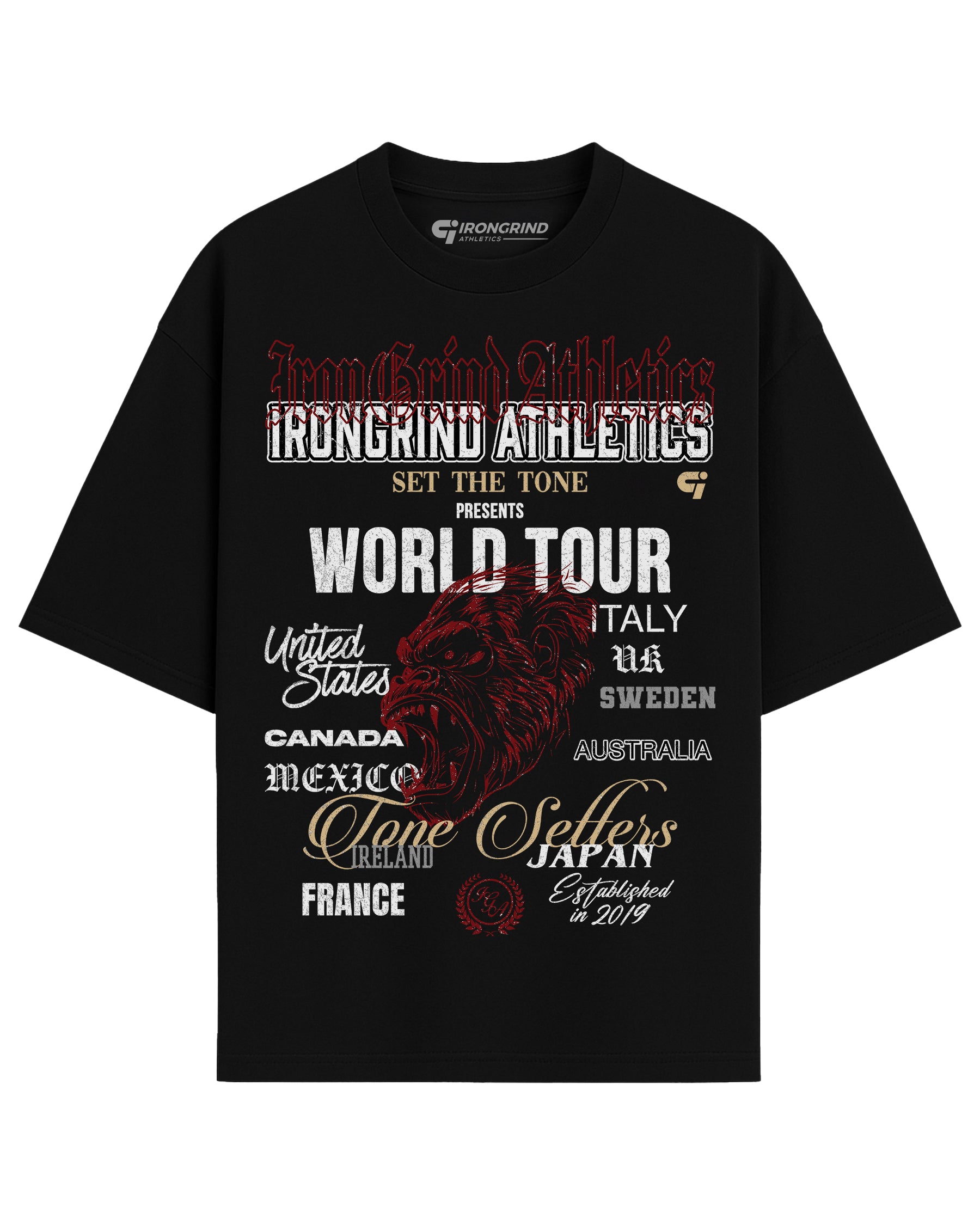 'World Tour' Box T-Shirt