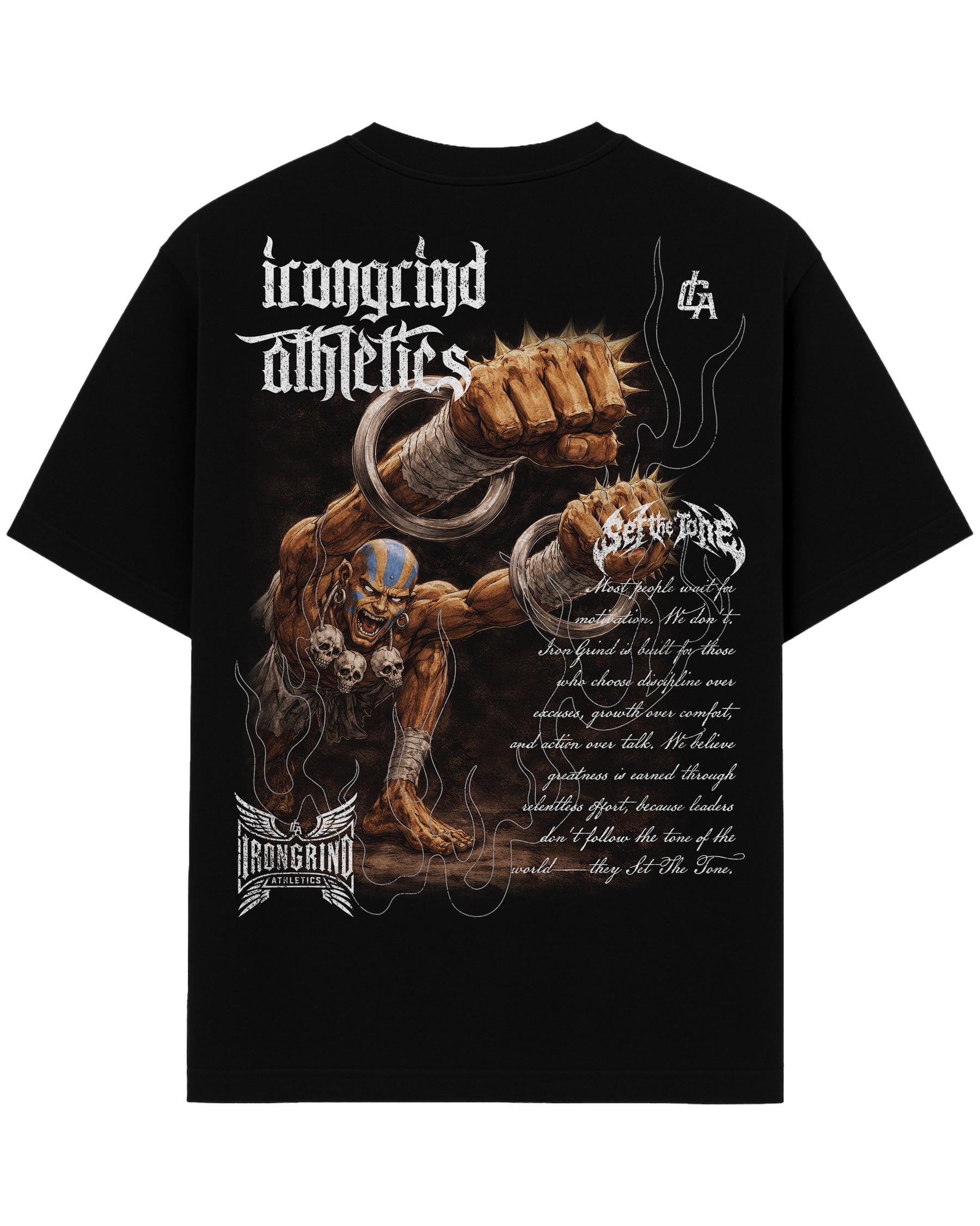 [Limited Edition] 'Fighter: Yoga Master' Heavyweight T-Shirt