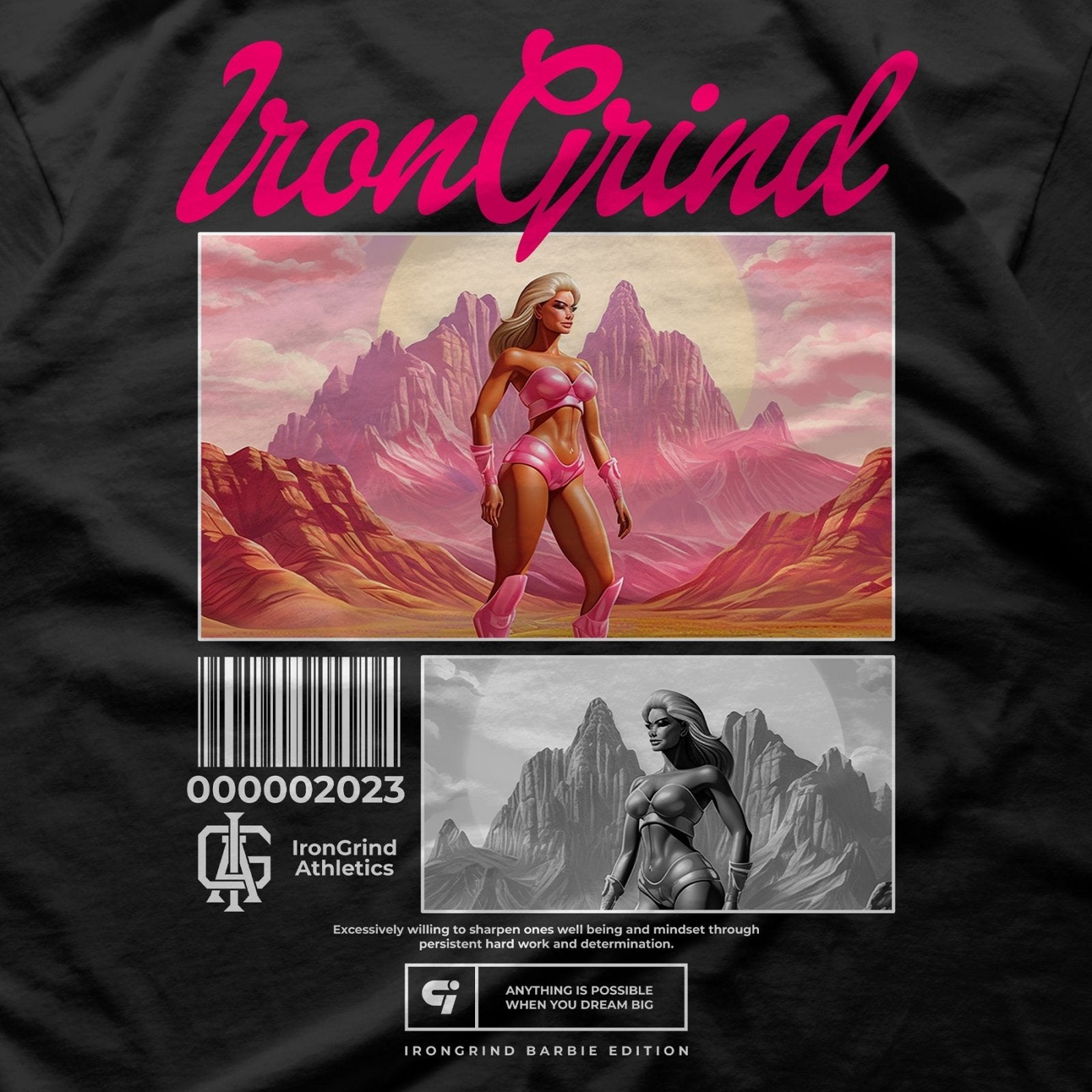 Barbie Sunset Lightweight T-Shirt - IronGrind Athletics - activewear - gymshark - alphalete