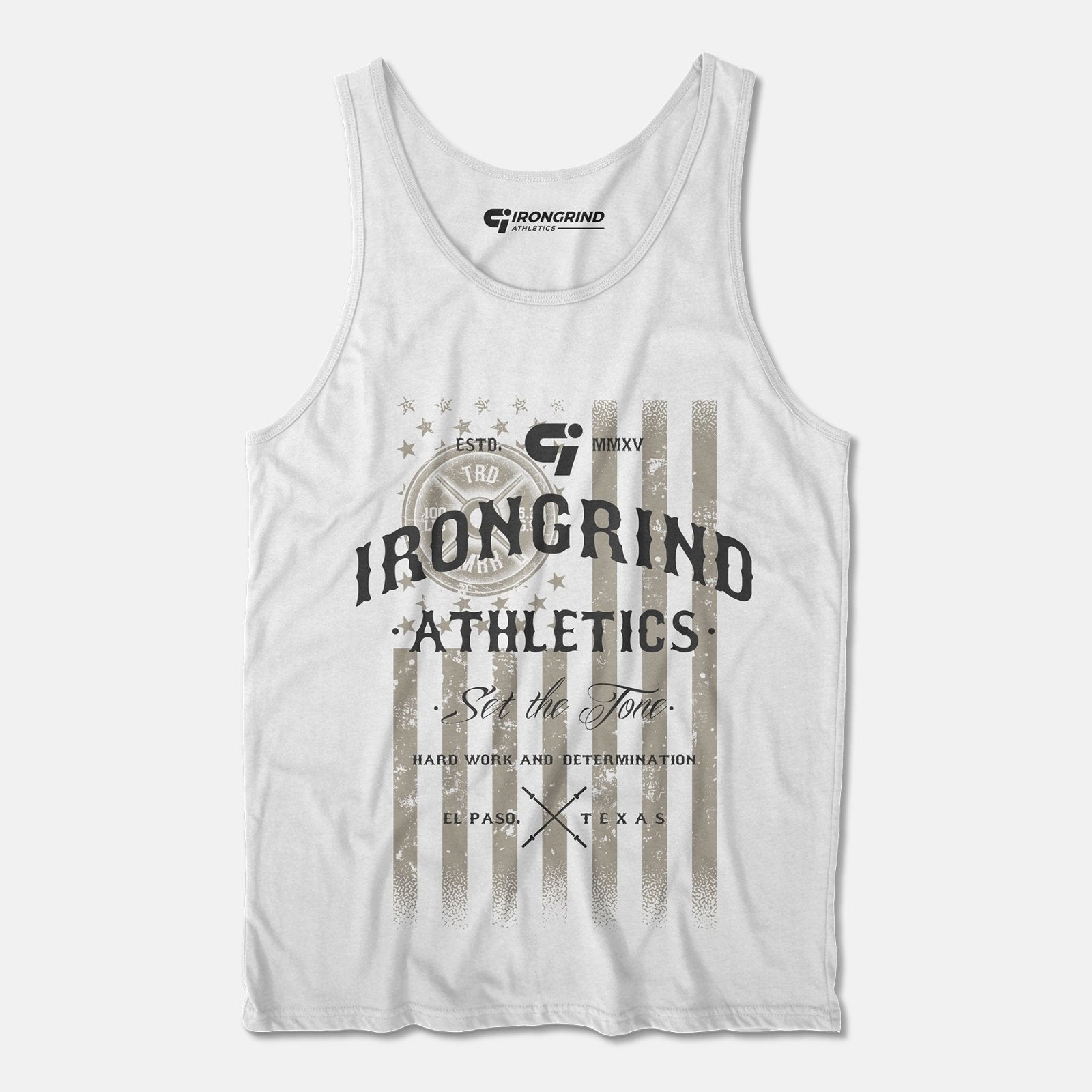 Freedom 'American Flag' Premium Tank Top - IronGrind Athletics - activewear - gymshark - alphalete