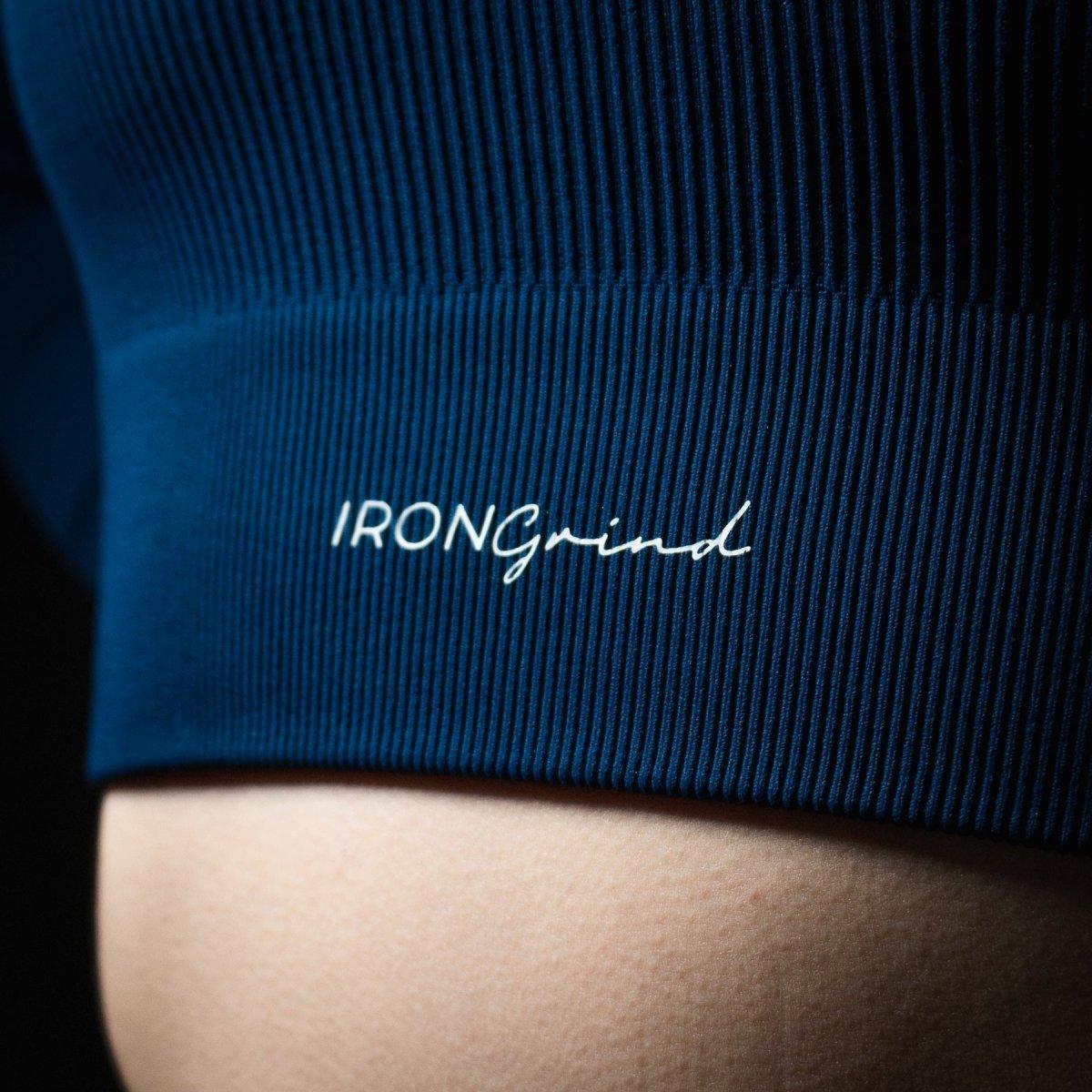 Genesis Ribbed Crop Top - IronGrind Athletics - activewear - gymshark - alphalete