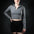 Genesis Tech Fleece 1/4 Zip Crop Top Ultimate Gray - IronGrind Athletics - activewear - gymshark - alphalete