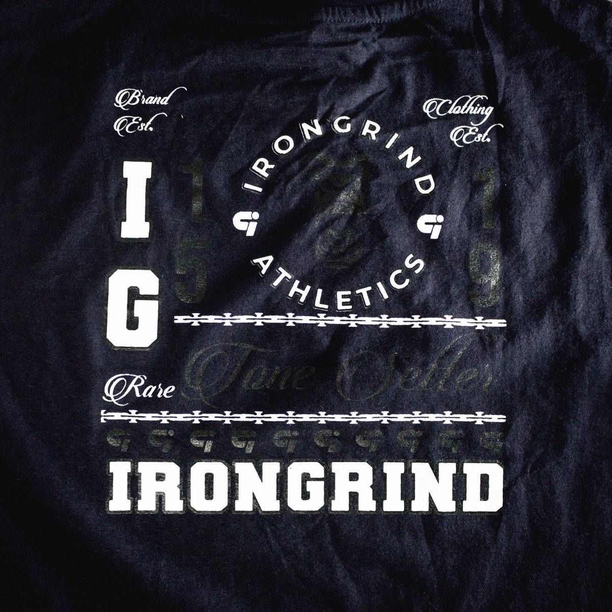 Incarnate Gorilla Crop Top - Navy Blue - IronGrind Athletics - activewear - gymshark - alphalete