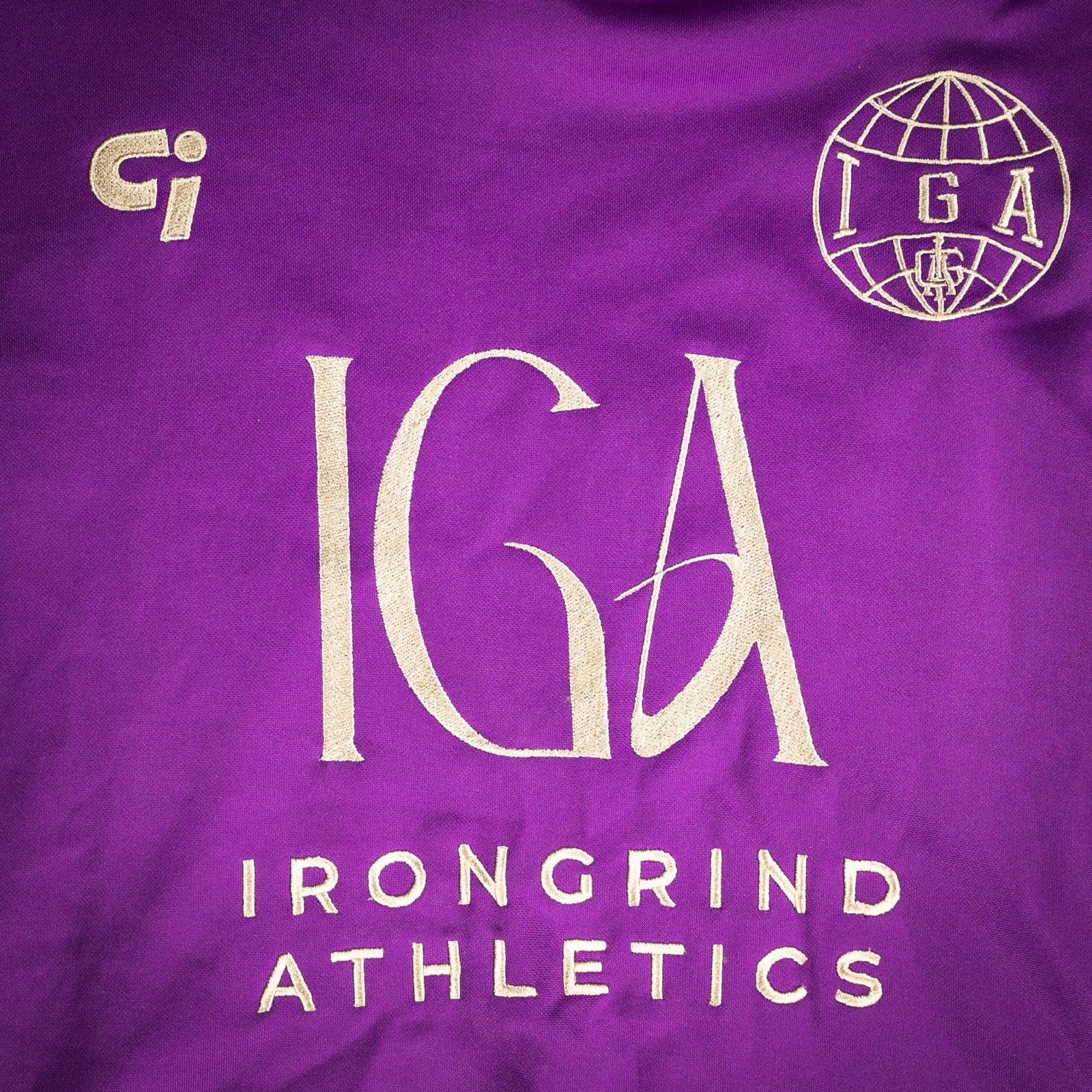 Invictus 'IGA' Micro Fleece Embroidered Hoodie - IronGrind Athletics - activewear - gymshark - alphalete