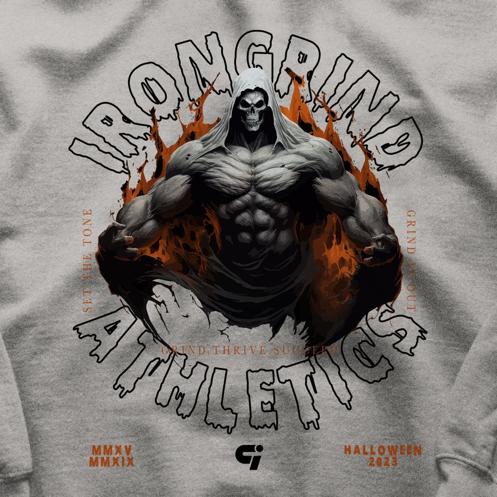 [Limited Edition] HalloStream 'Ghost' Hoodie - IronGrind Athletics - activewear - gymshark - alphalete