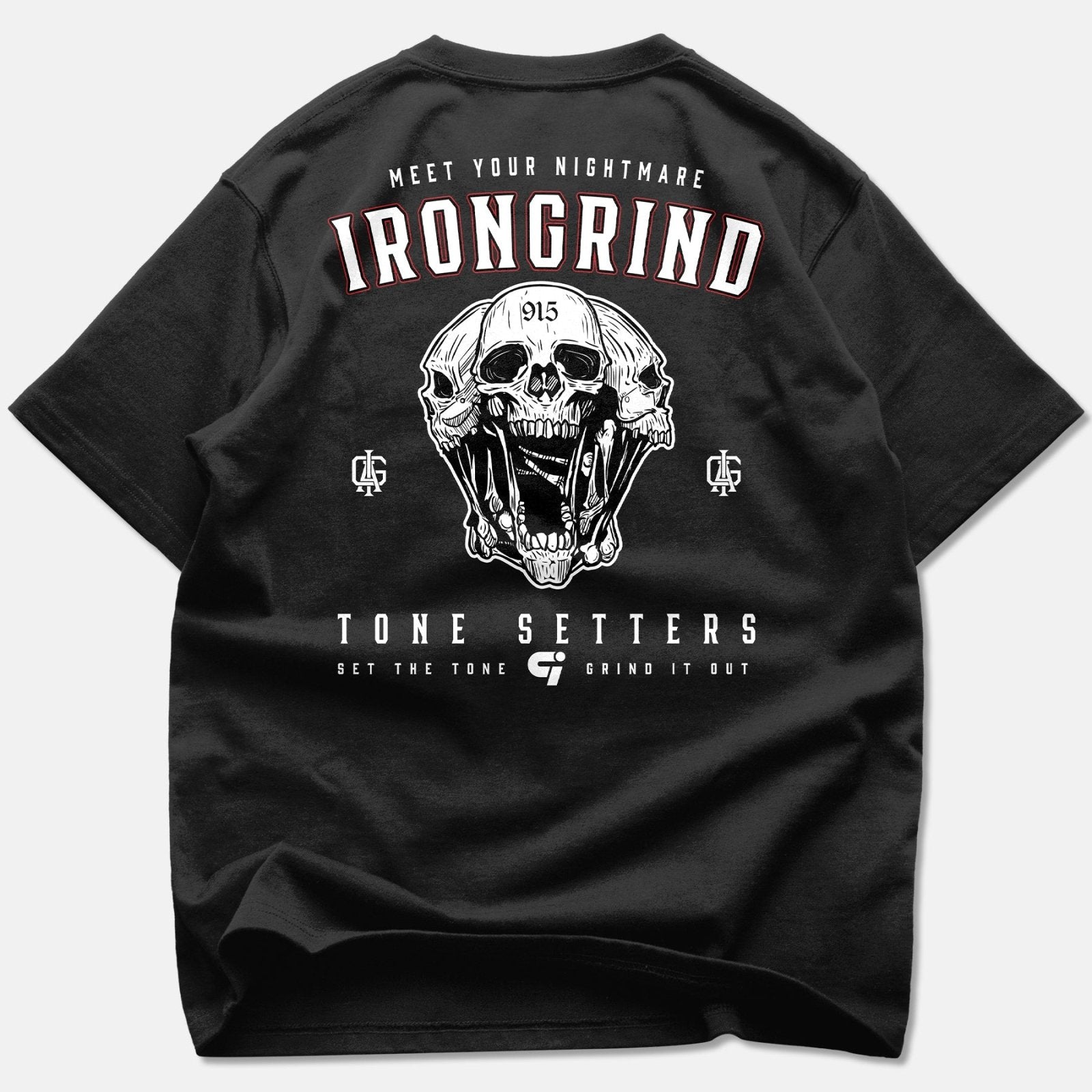 [Limited Edition] HalloStream 'Nightmare' Heavyweight T-Shirt - IronGrind Athletics - activewear - gymshark - alphalete