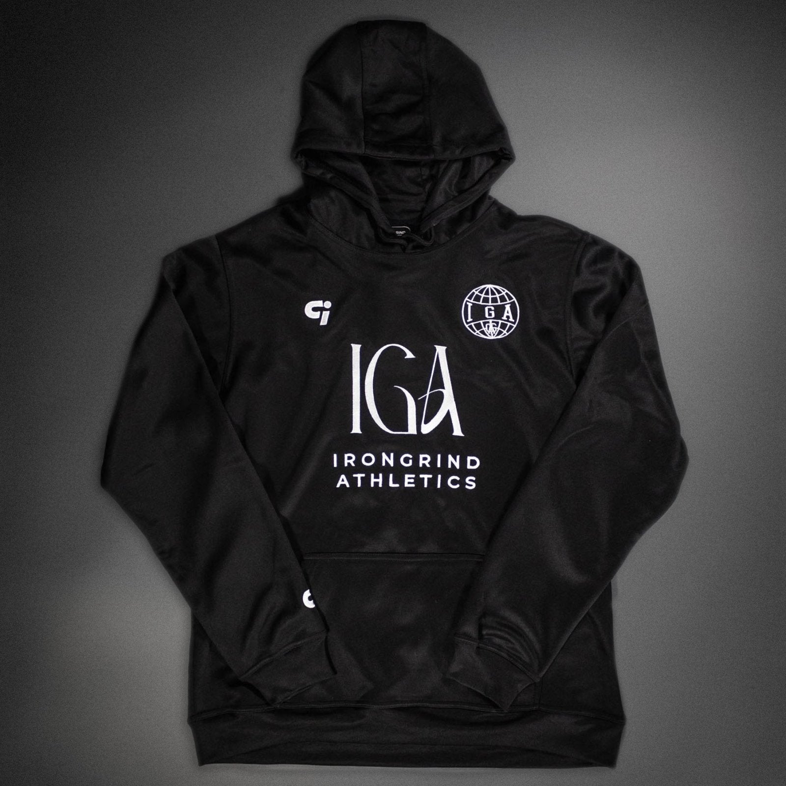 Prevail 'IGA' Micro Fleece Embroidered Hoodie - IronGrind Athletics - activewear - gymshark - alphalete