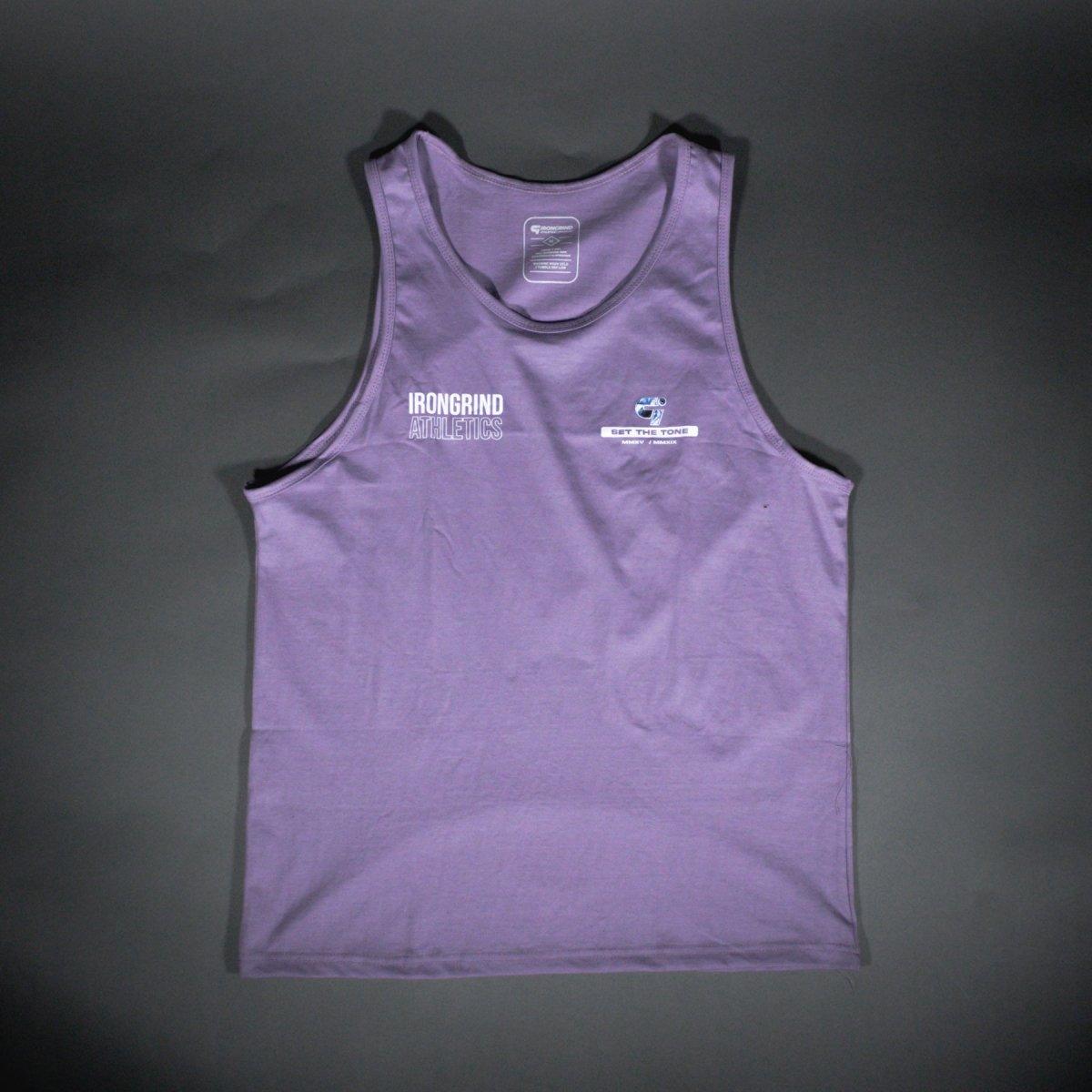 Raediant 'Floral' Tank Top | Purple - IronGrind Athletics - activewear - gymshark - alphalete