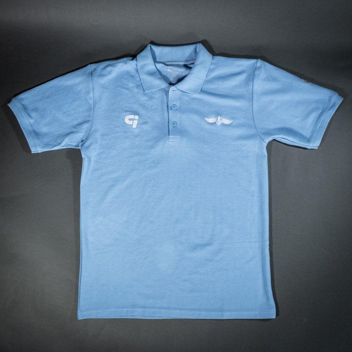 SONO Polo Shirt | Cerulean - IronGrind Athletics - activewear - gymshark - alphalete