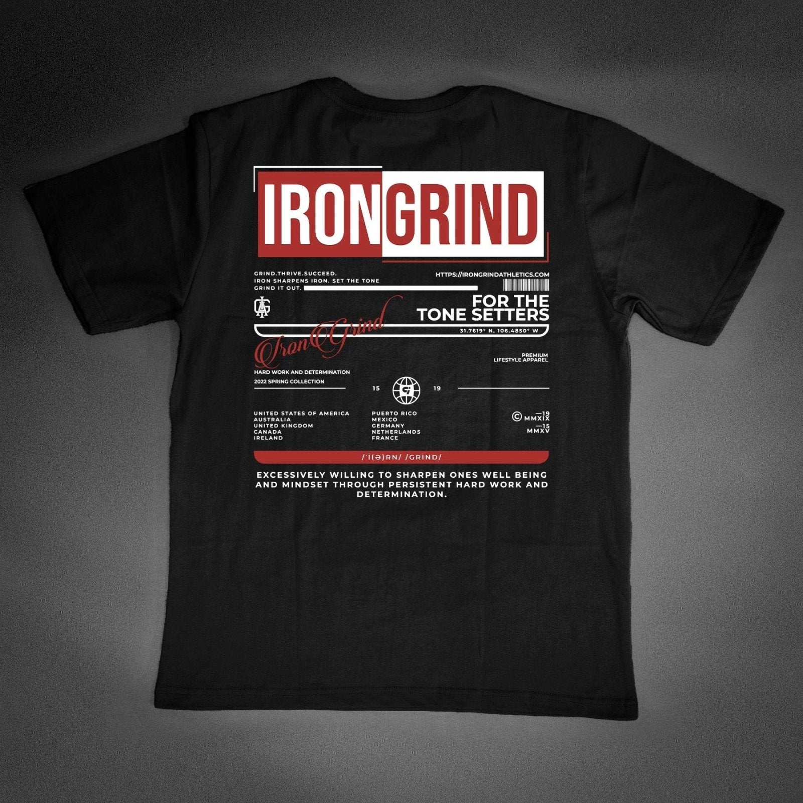 Triumph 'TS' T-Shirt - IronGrind Athletics - activewear - gymshark - alphalete