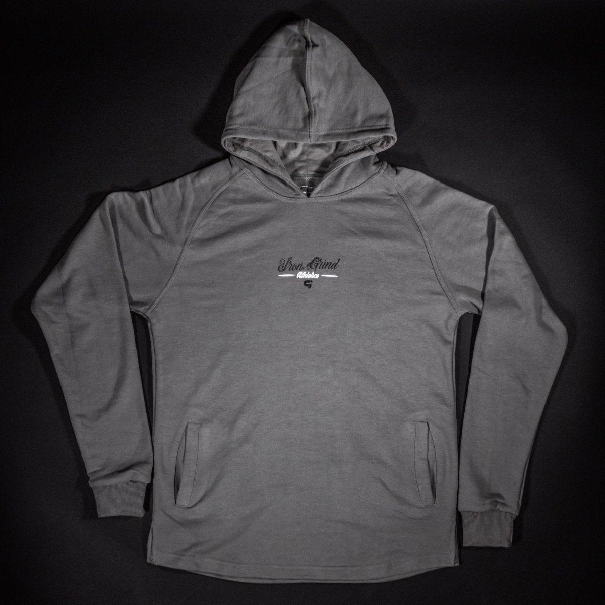 Versatility French Terry Hoodie - Ultimate Gray - IronGrind Athletics - activewear - gymshark - alphalete