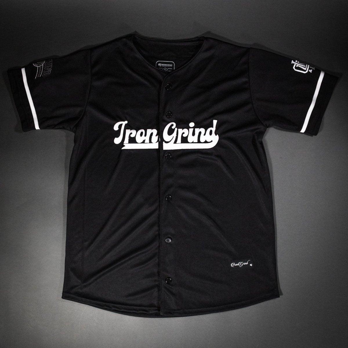 Vogue Baseball Jersey | Black - IronGrind Athletics - activewear - gymshark - alphalete